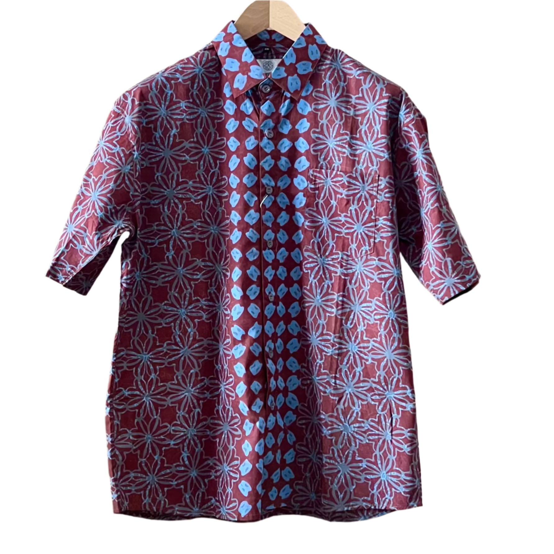 Batik Men's Short Sleeve Shirt - XXL