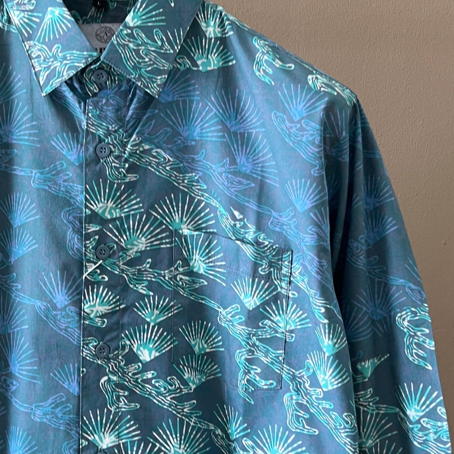 Batik Men's Long Sleeve Shirt