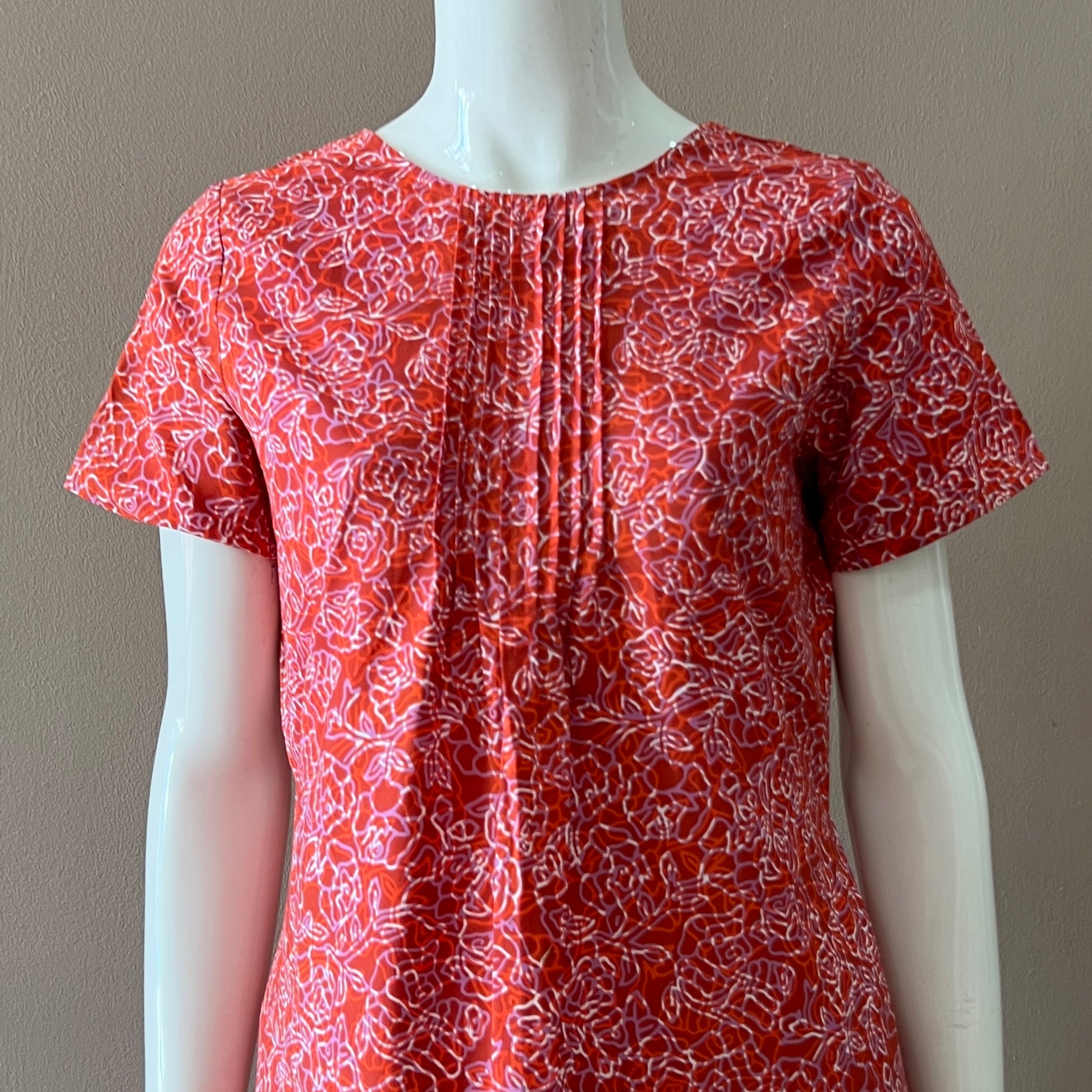 Front Pintuck Dress - S