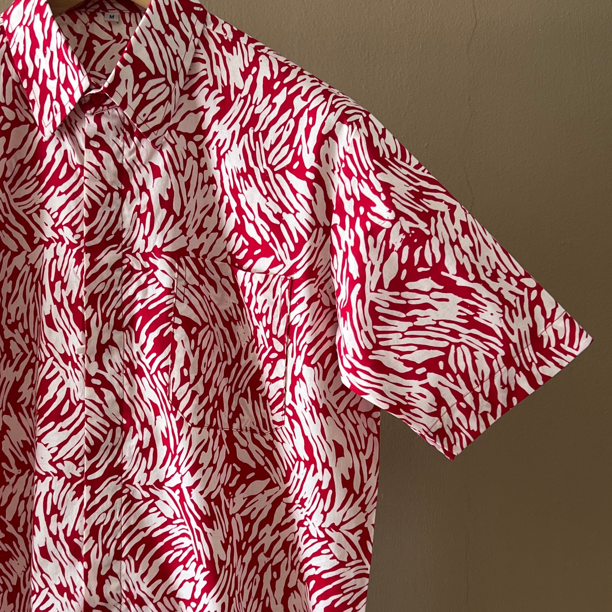 Regular Batik Men's Short Sleeve Shirt