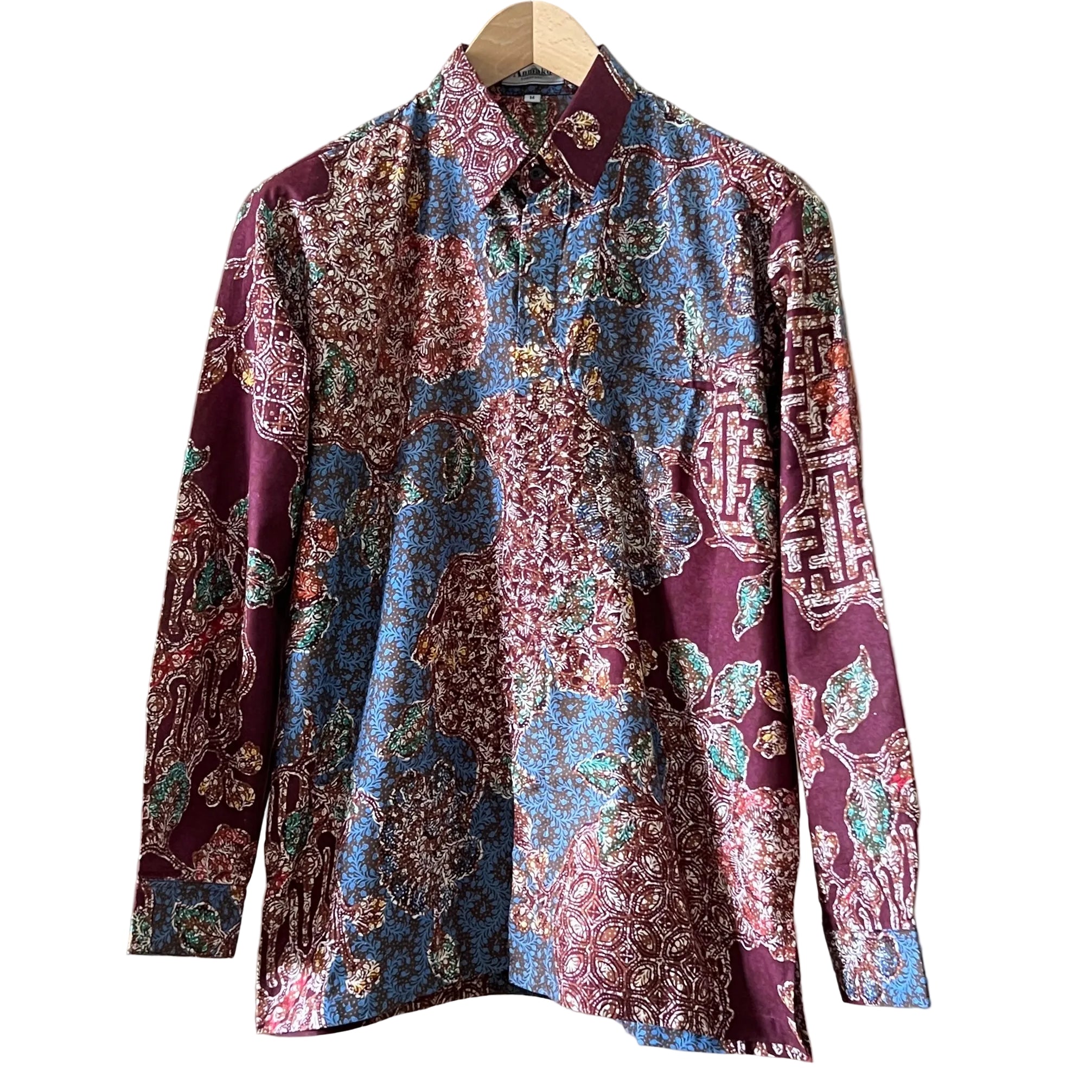 Regular Batik Men's Long Sleeve Shirt