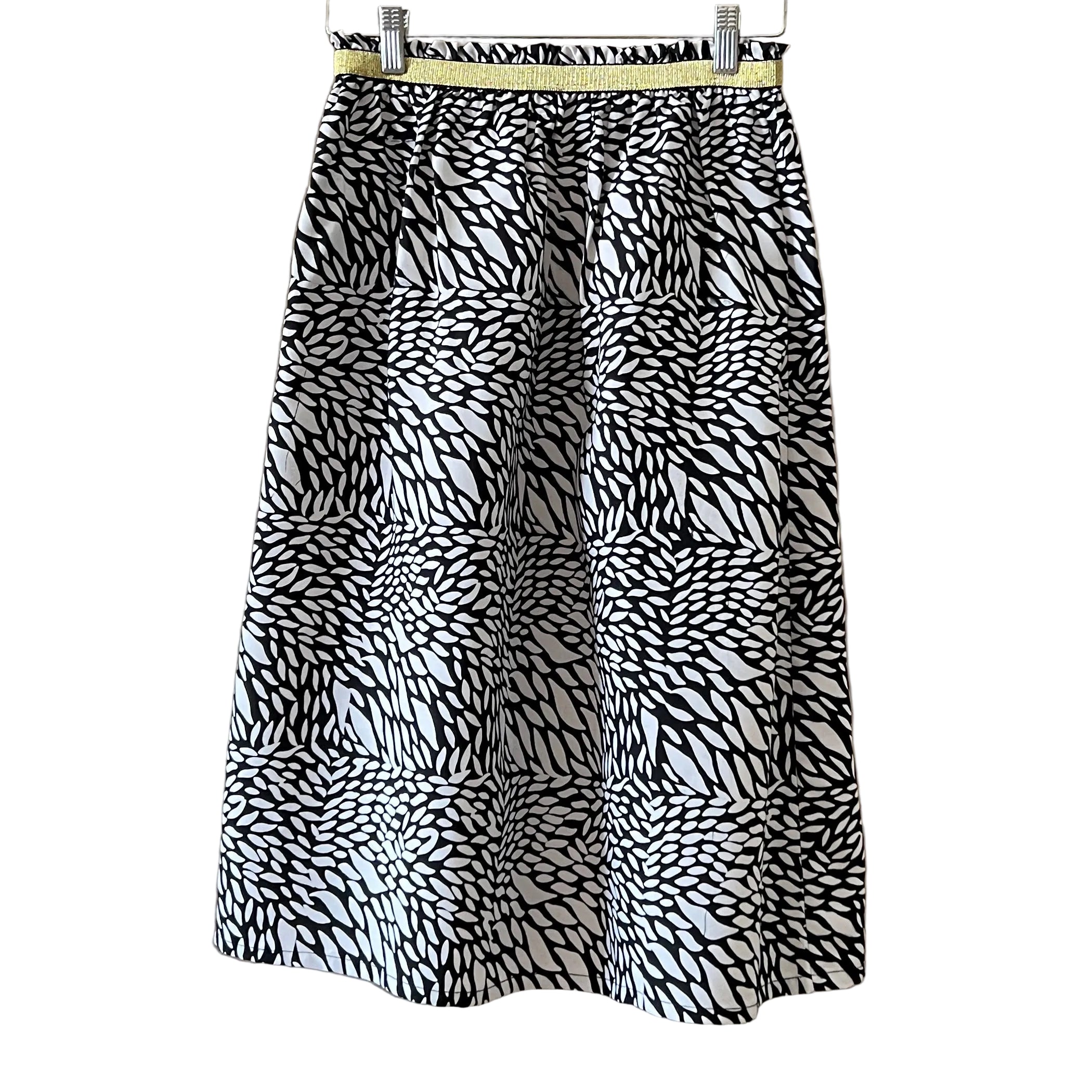 Elastic Waistband Skirt