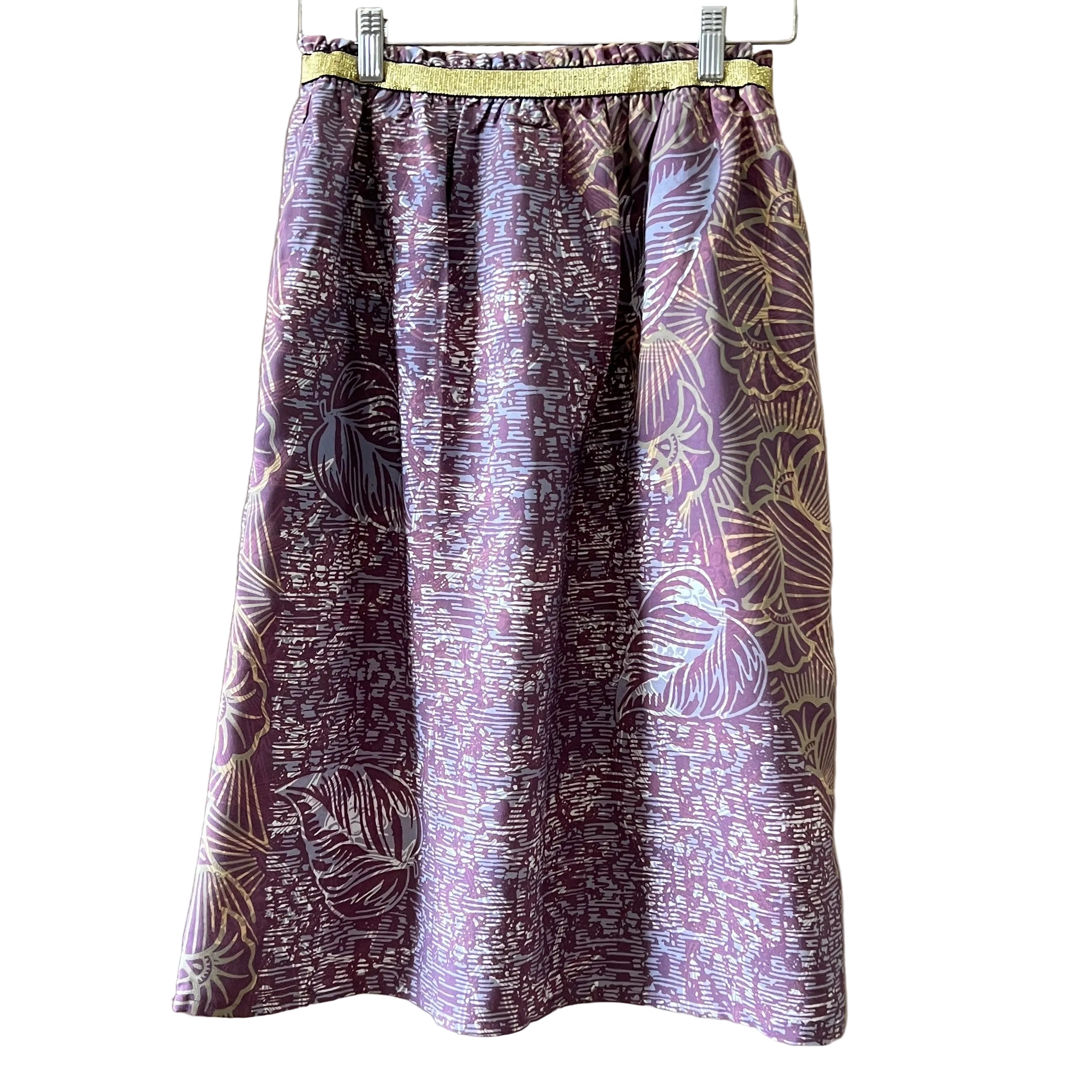 Elastic Waistband Skirt