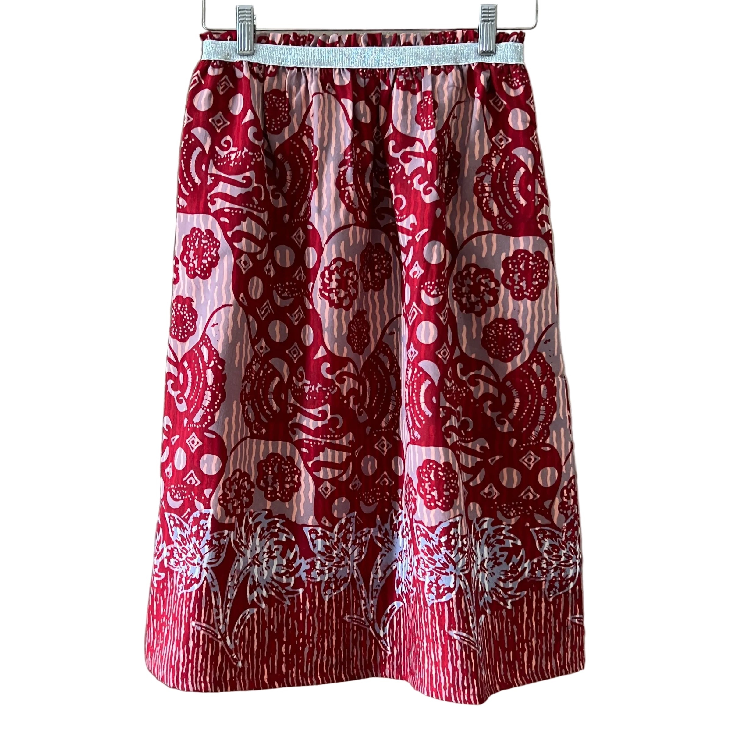 Elastic Waistband Skirt