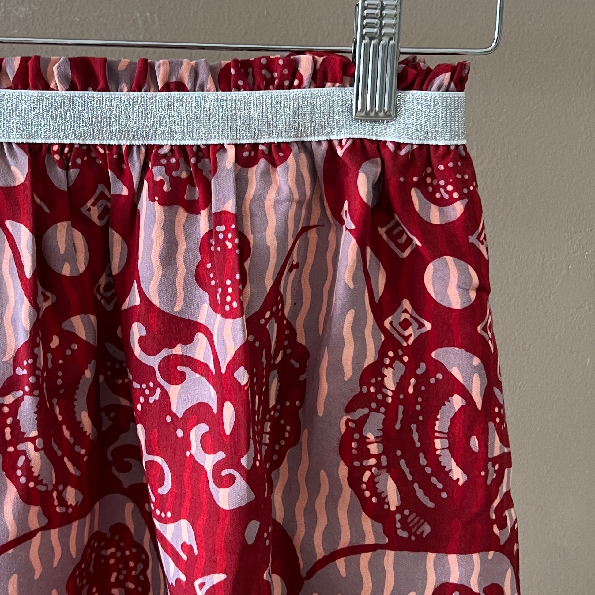 Elastic Waistband Skirt