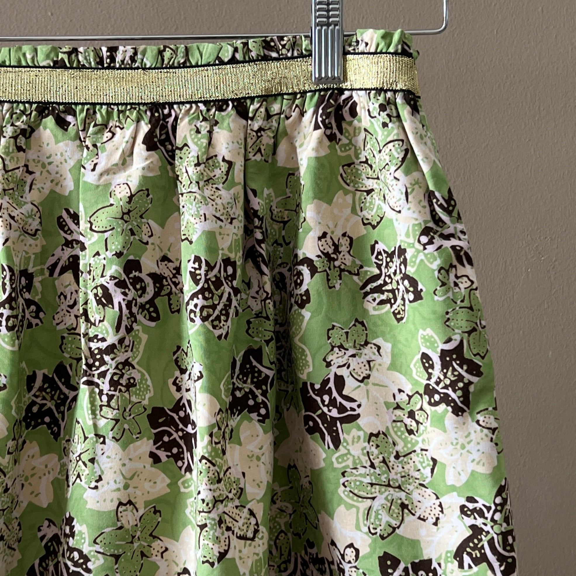 Elastic Waistband Skirt