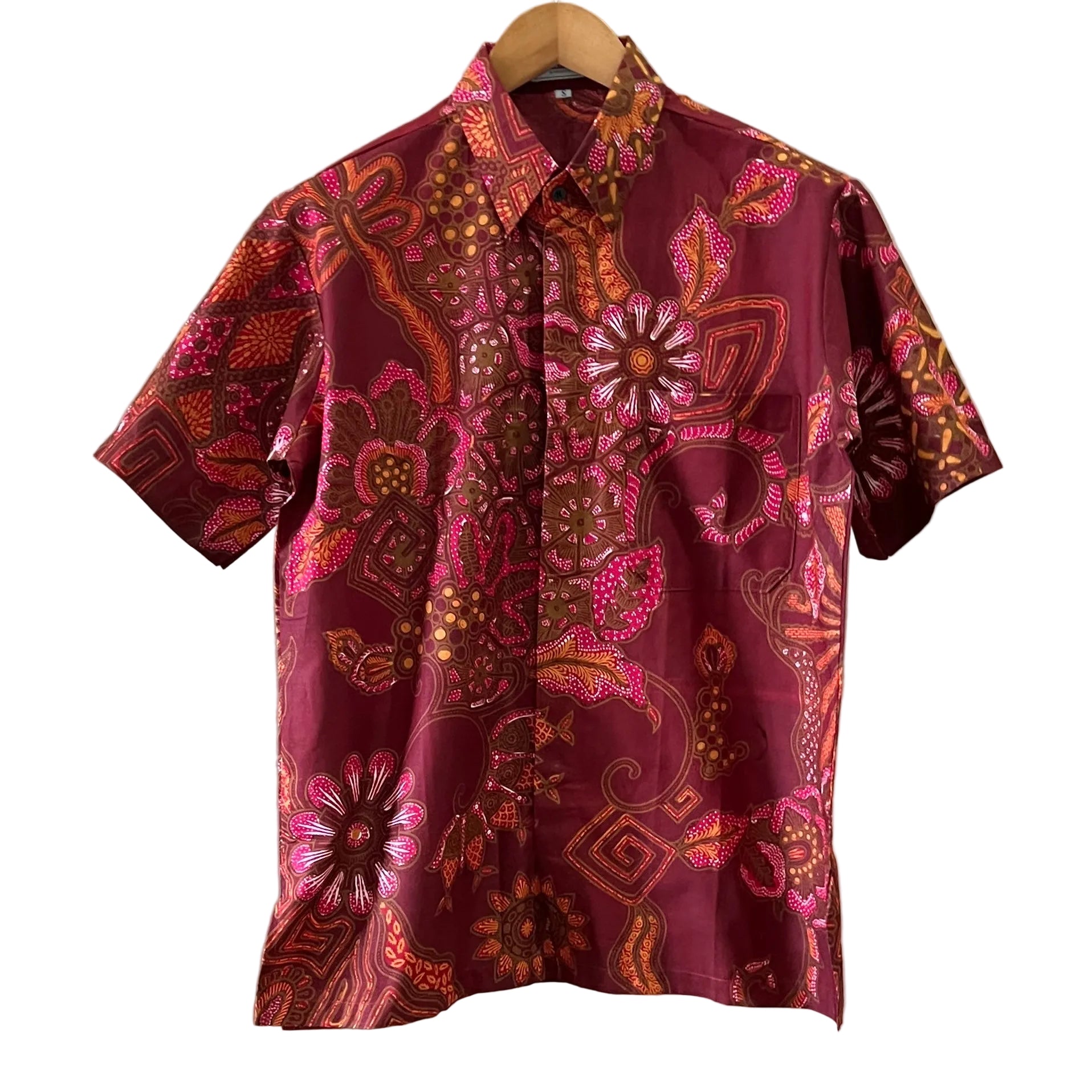 Regular Batik Men's Short Sleeve Shirt