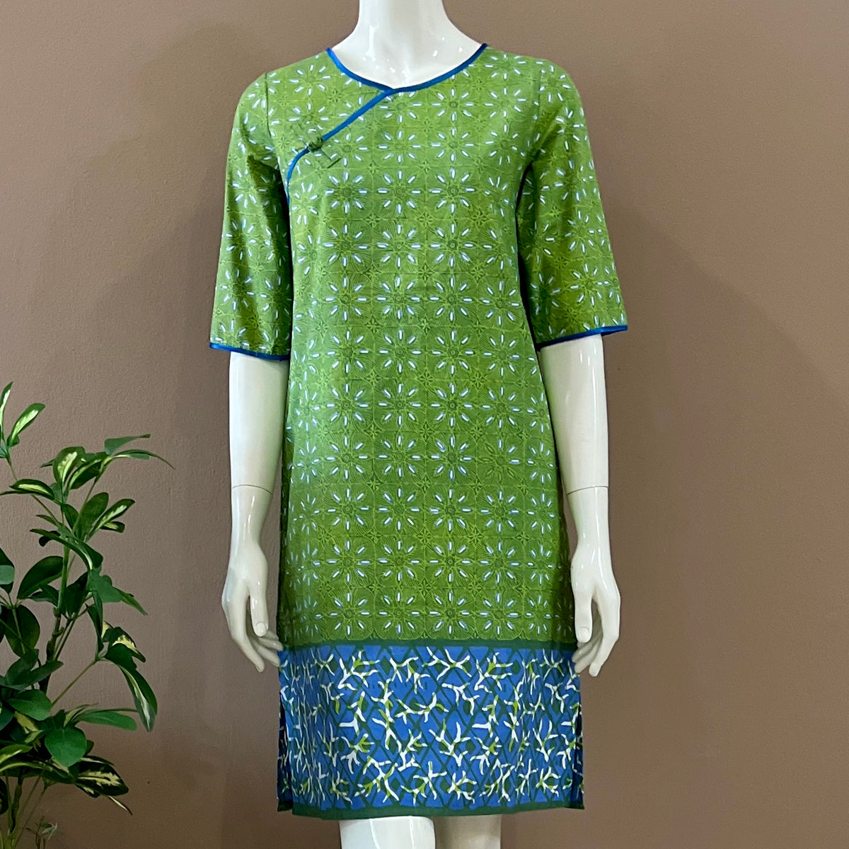 CNY 3/4 Sleeve Dress - XS