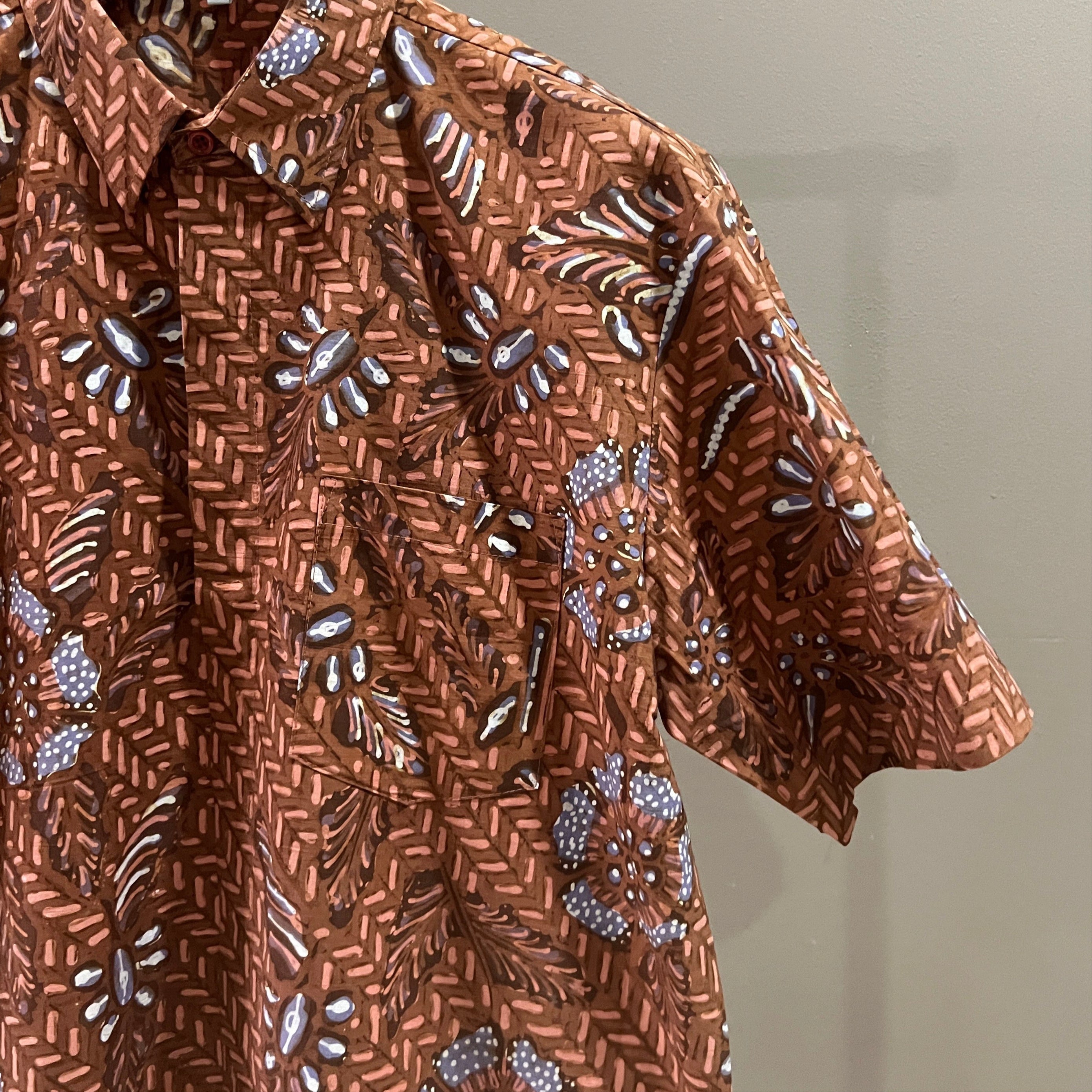 Premium Batik Tulis Select Men's Shirt - XL