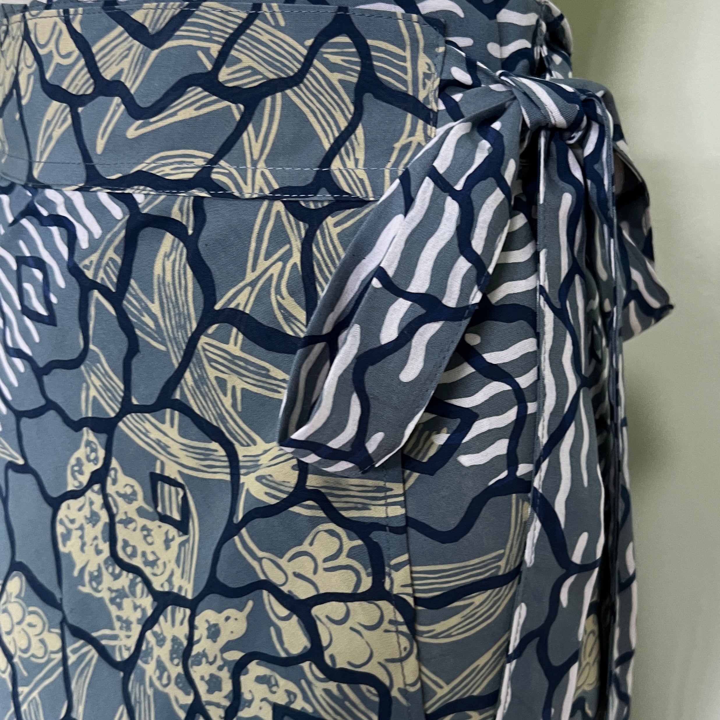 Wrap Midi Skirt
