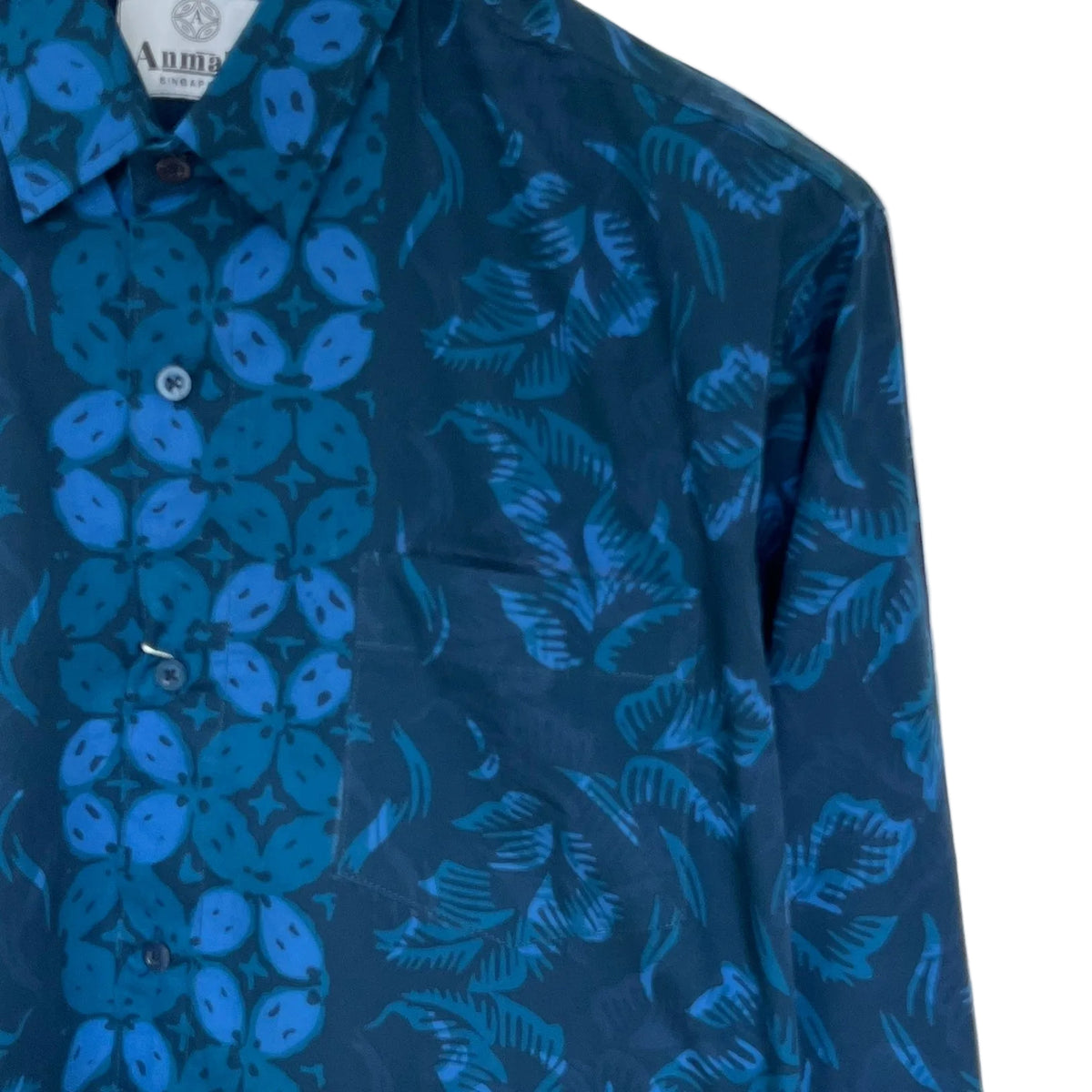Batik Men's Long Sleeve Shirt - XL