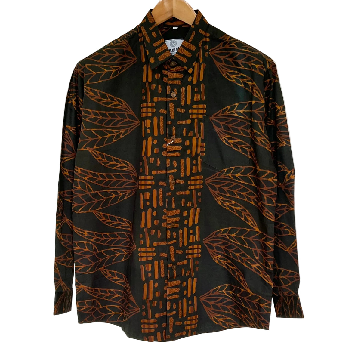 Batik Men's Long Sleeve Shirt - XL