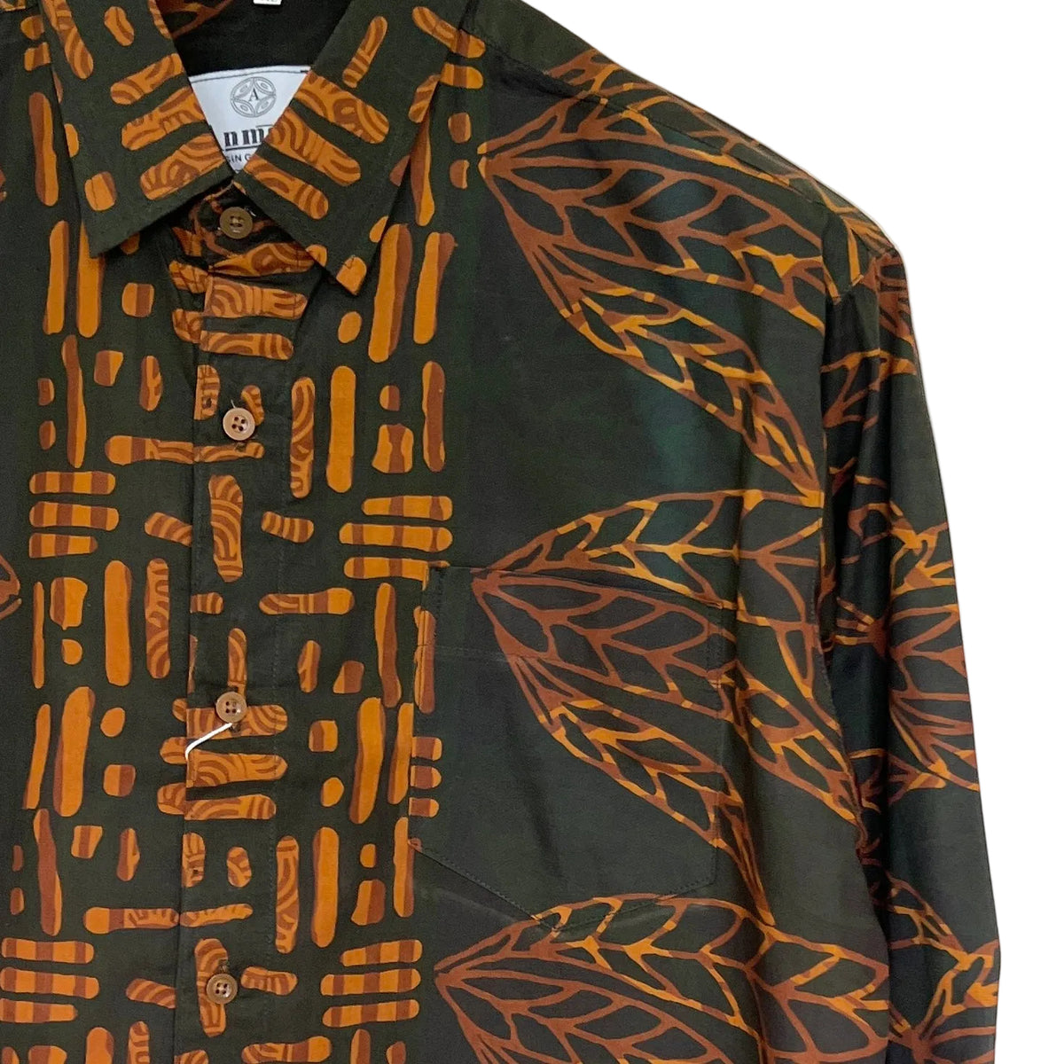 Batik Men's Long Sleeve Shirt - XL