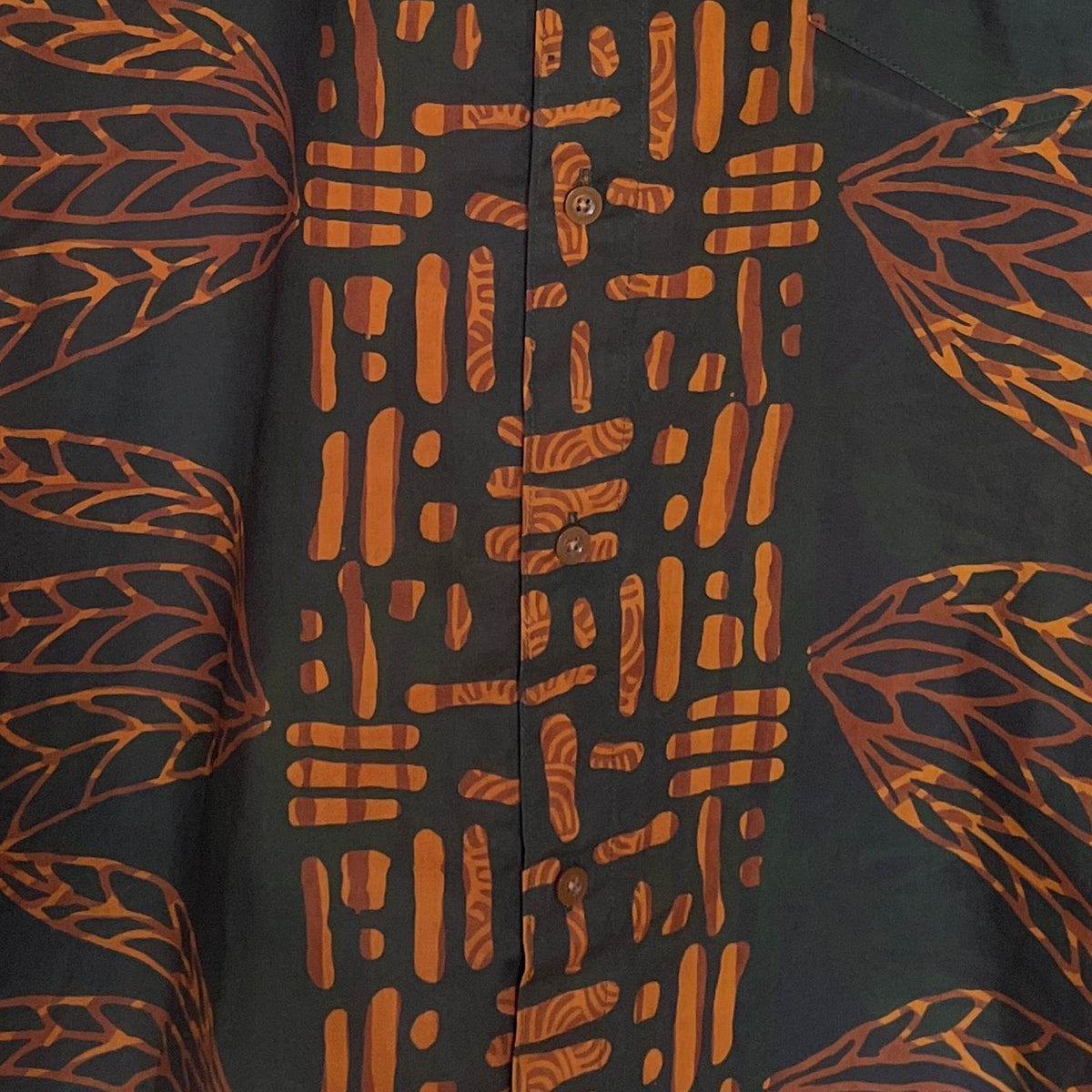 Batik Men's Long Sleeve Shirt - XL