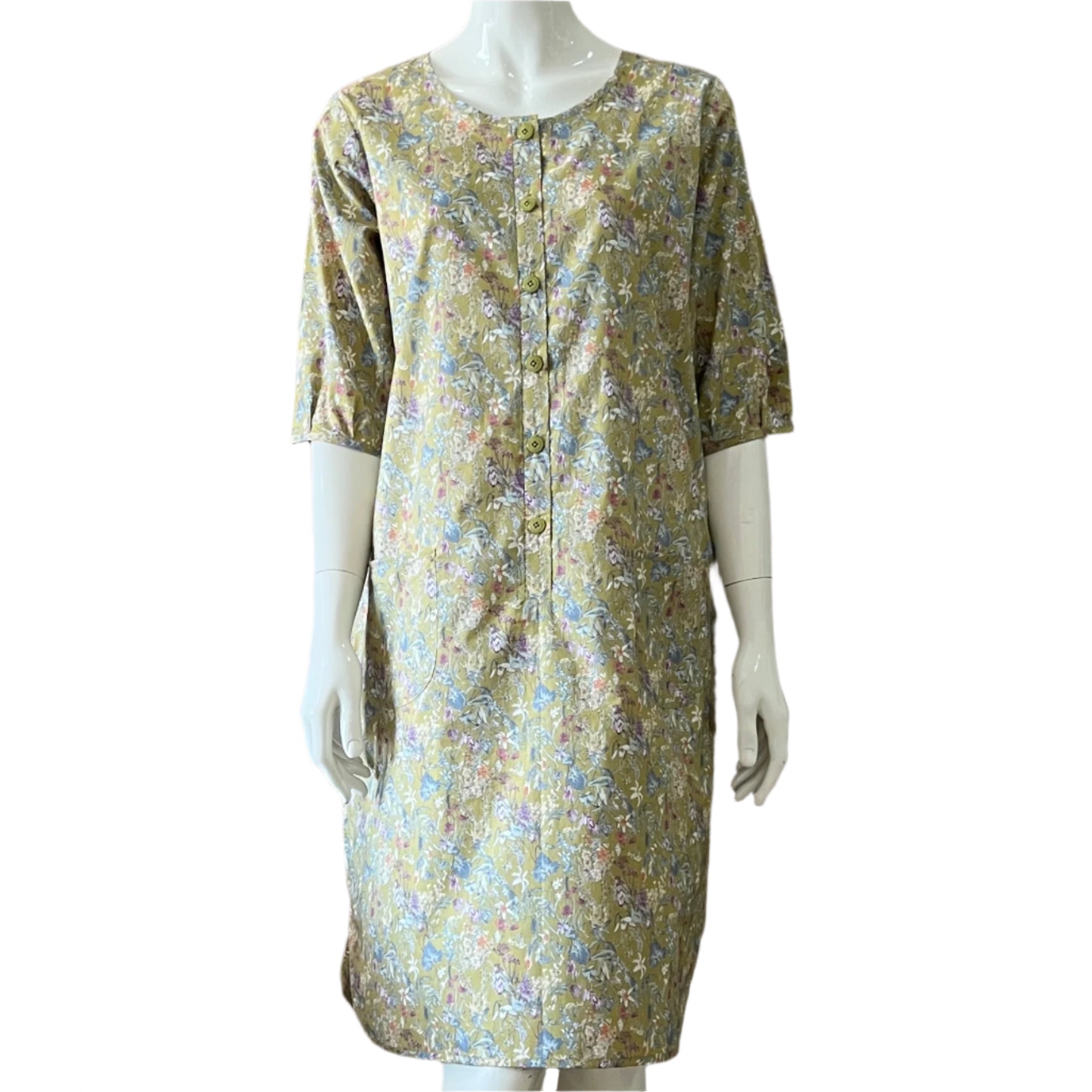 3/4 Sleeve Night Dress