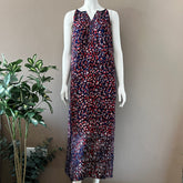 Summer Resort Maxi Dress - L
