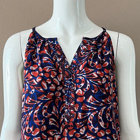 Summer Resort Maxi Dress - L