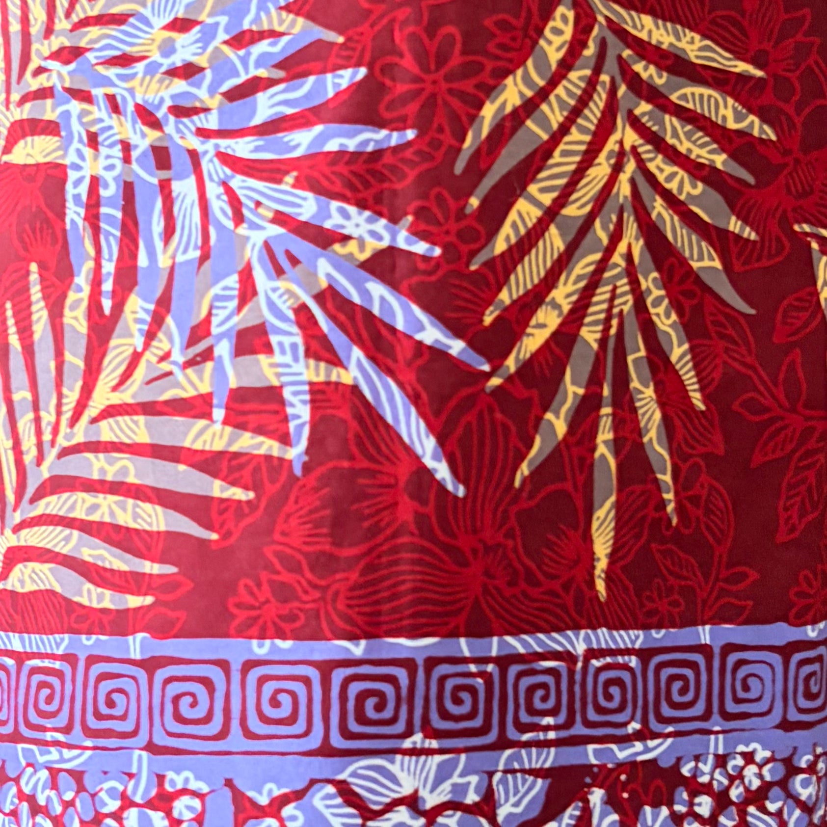 Batik Nyonya Cheongsam Dress - XL