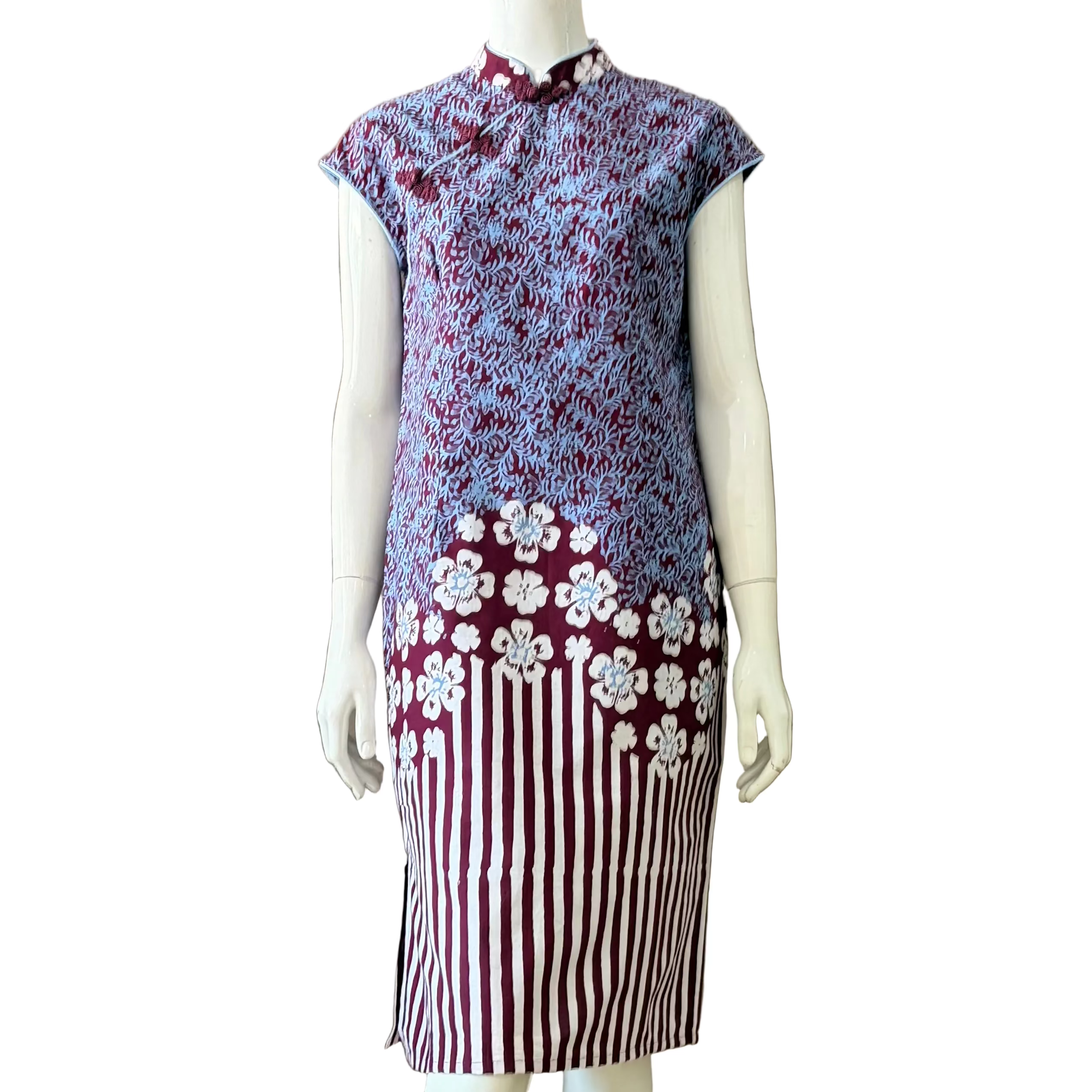 Batik Nyonya Cheongsam Dress -S