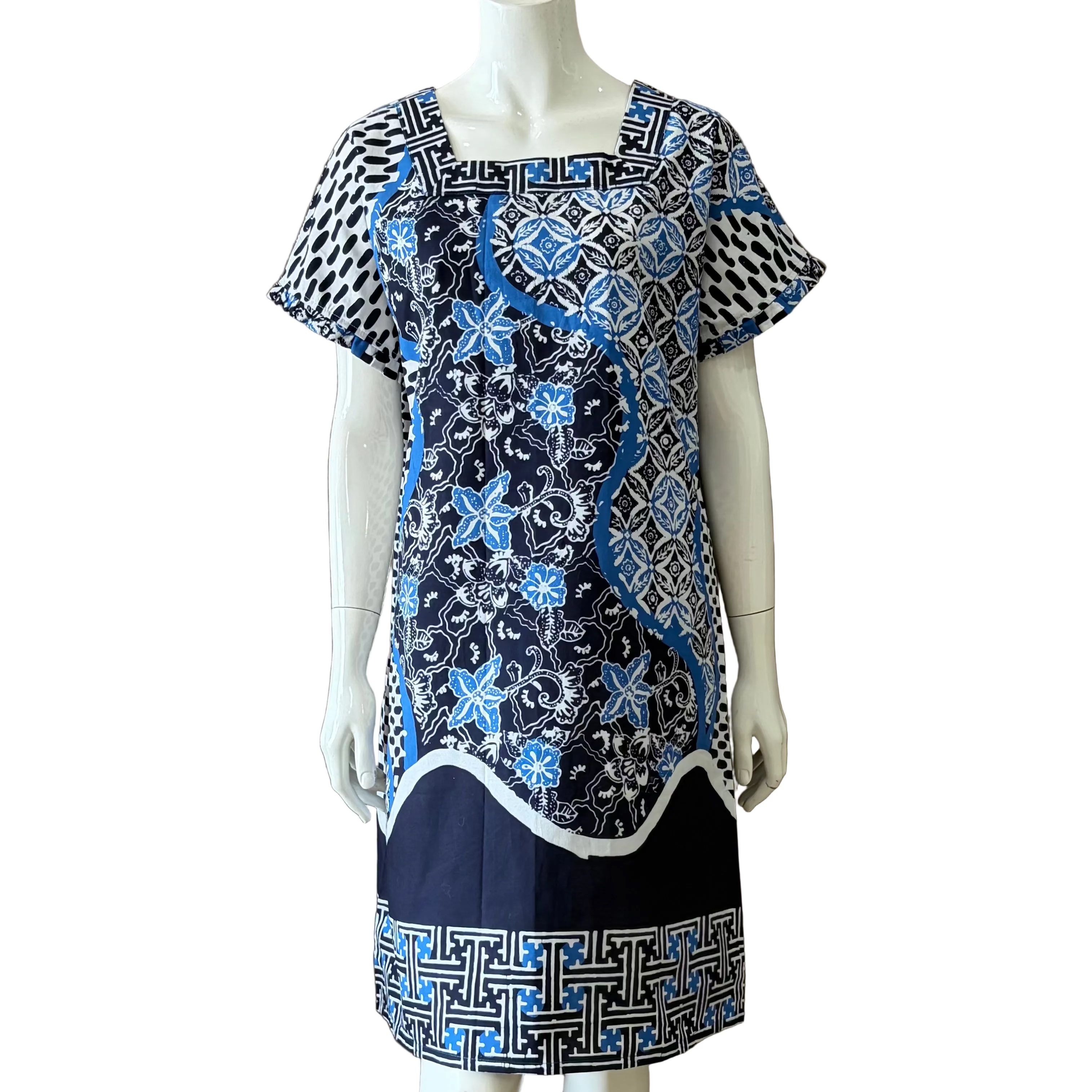 Square Neck Dress L