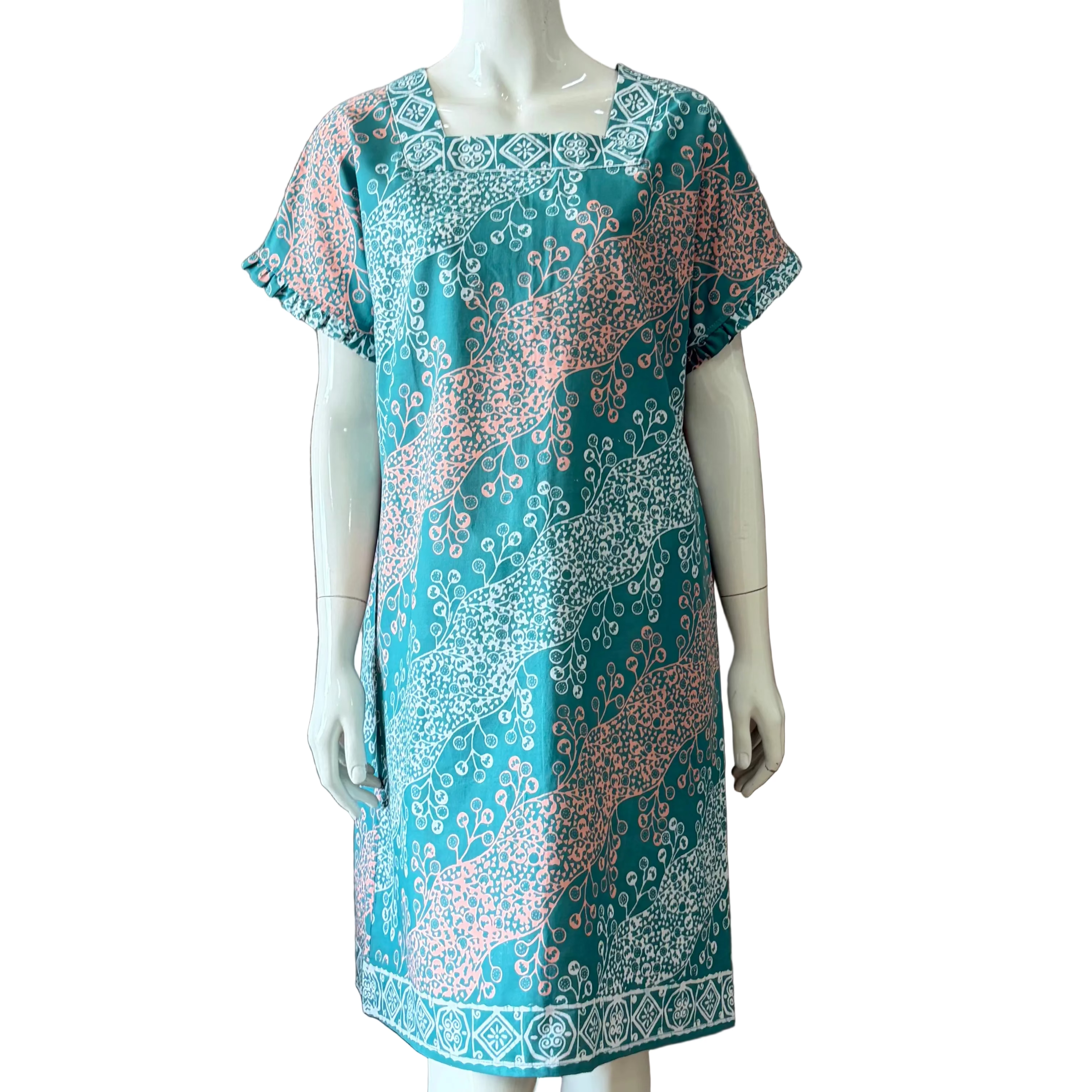 Square Neck Dress L