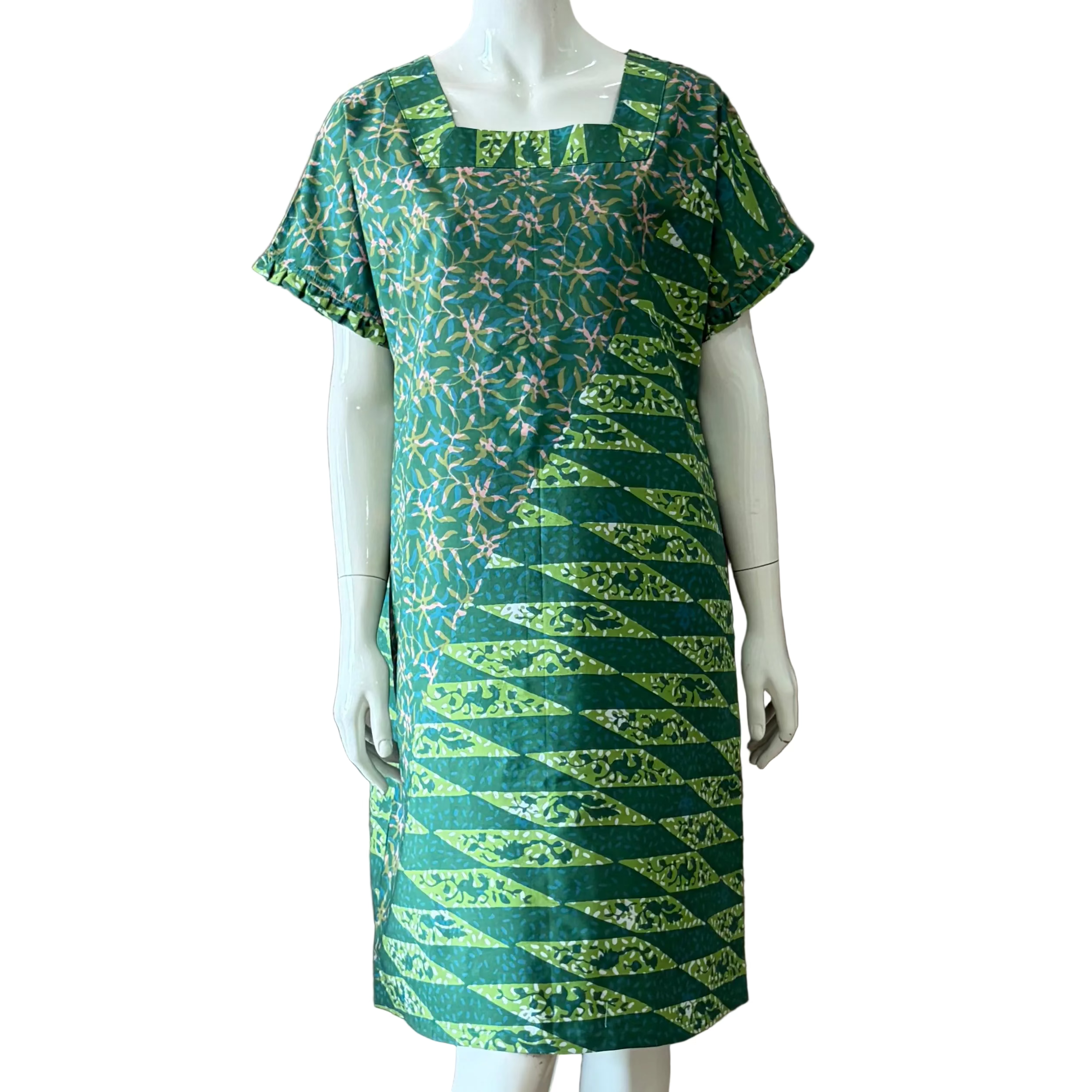 Square Neck Dress XL