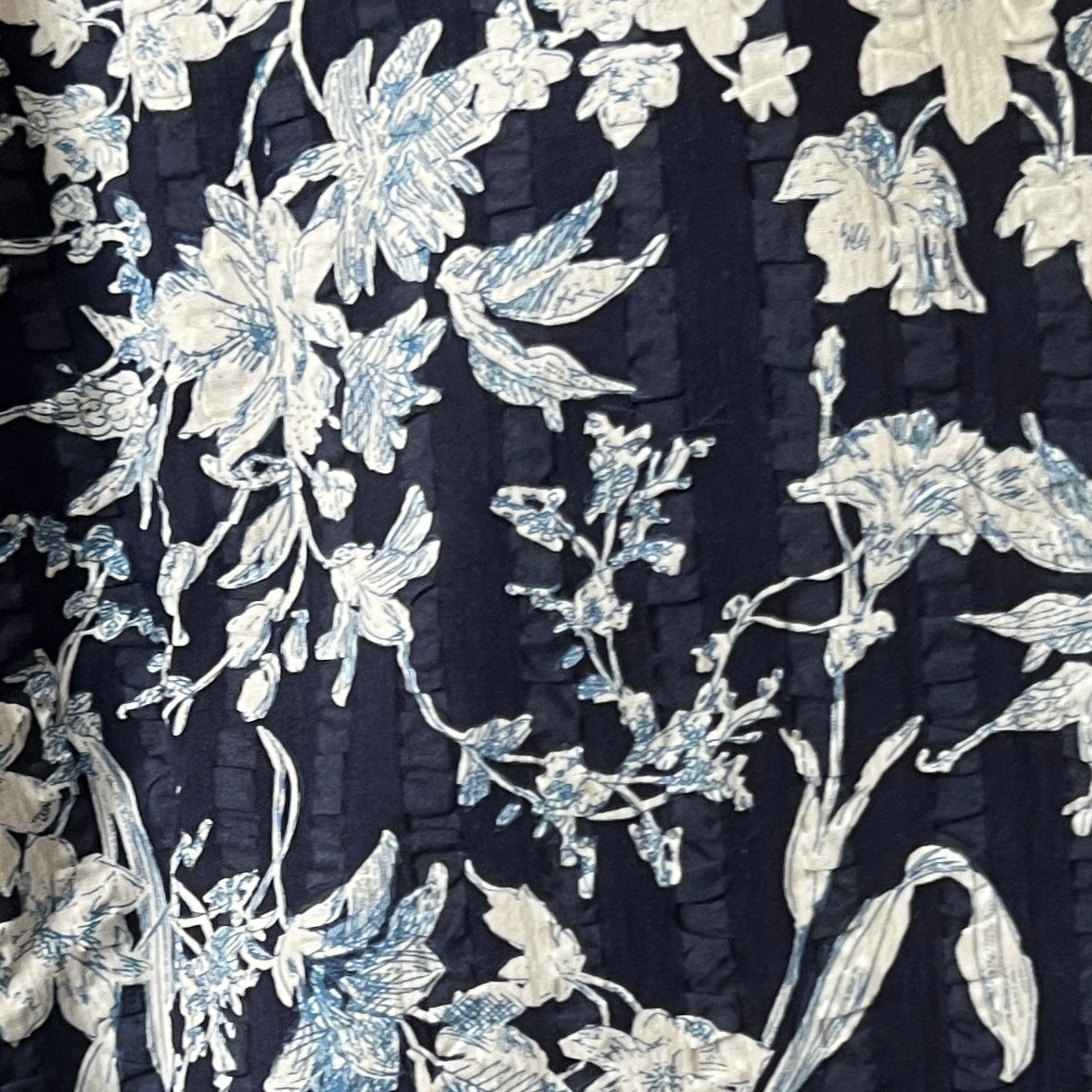 JP Kimono Jacket - Navy Flower
