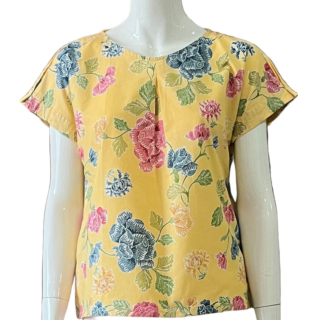 V Neck Tuck Top - S