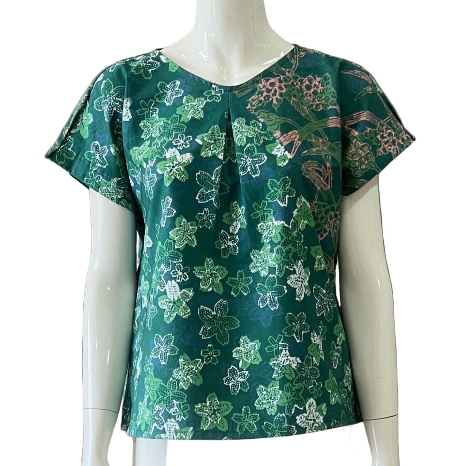 V Neck Tuck Top - M