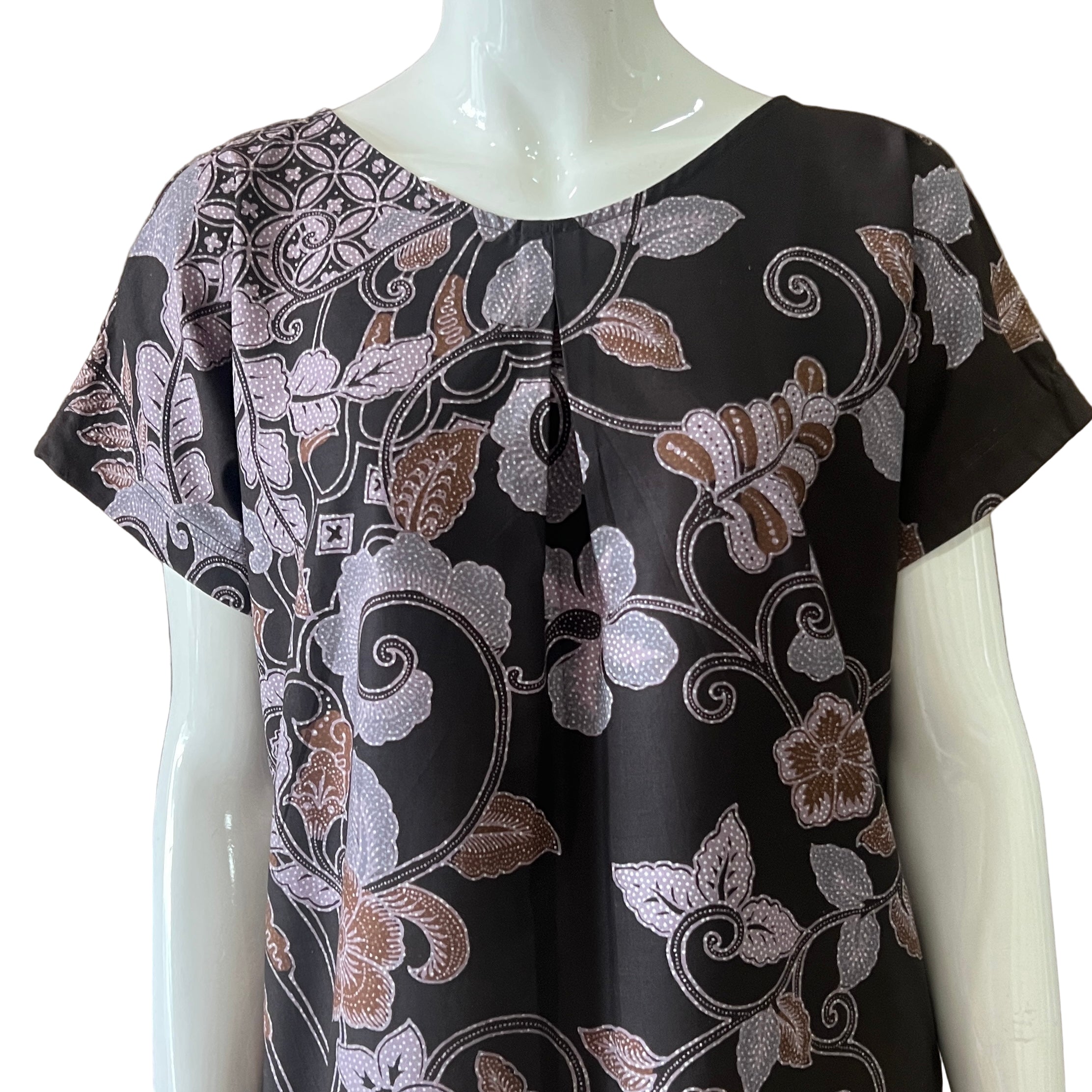 V Neck Tuck Dress - XL