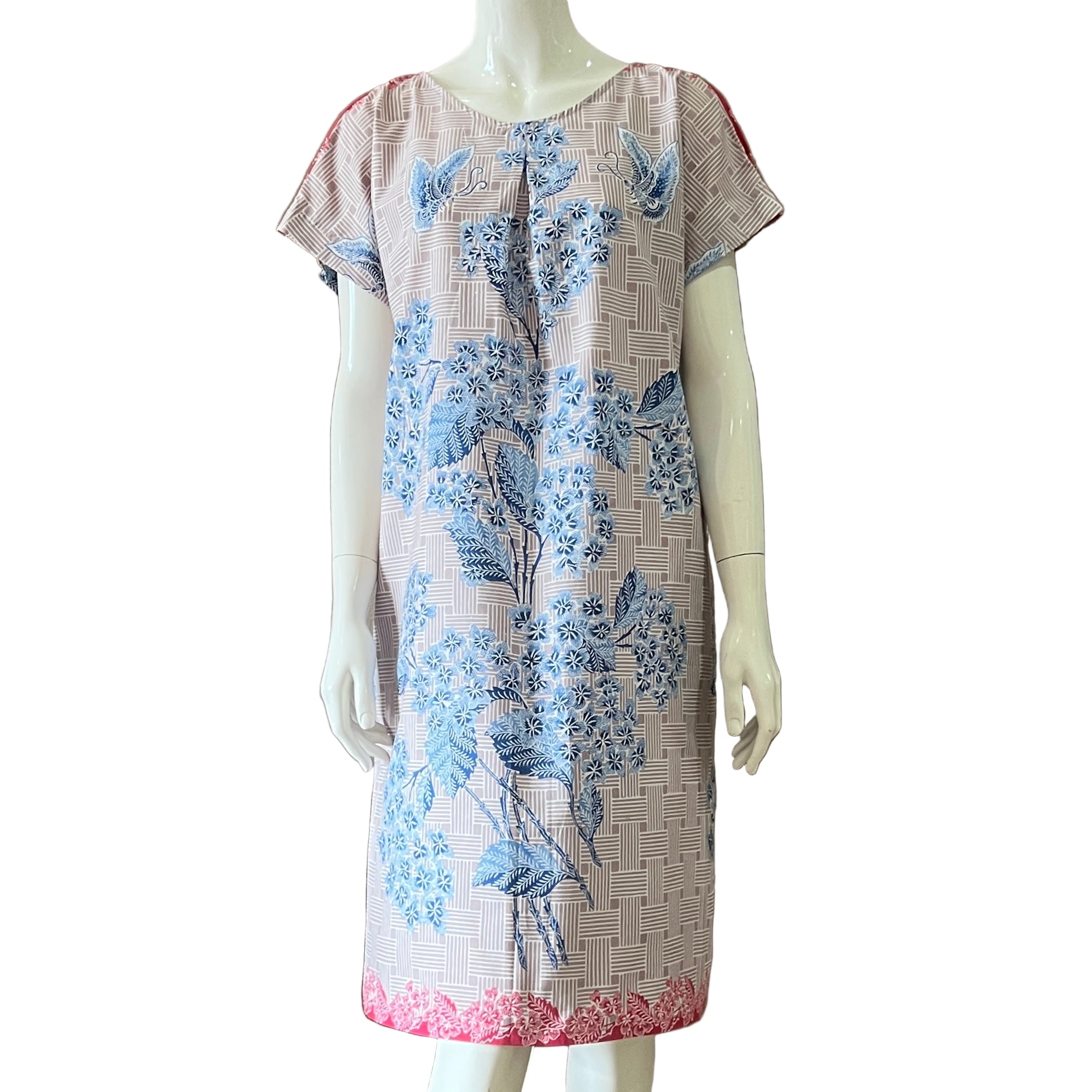 V Neck Tuck Dress - XL
