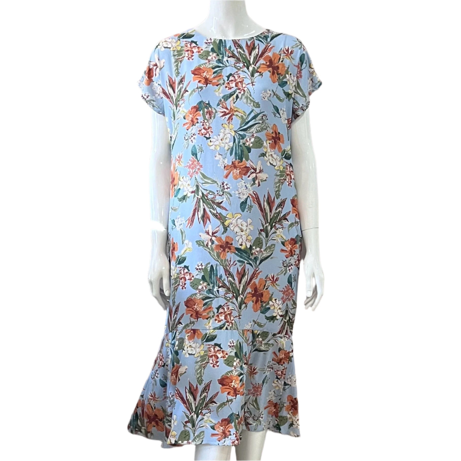 JP Spring Flare Midi Dress