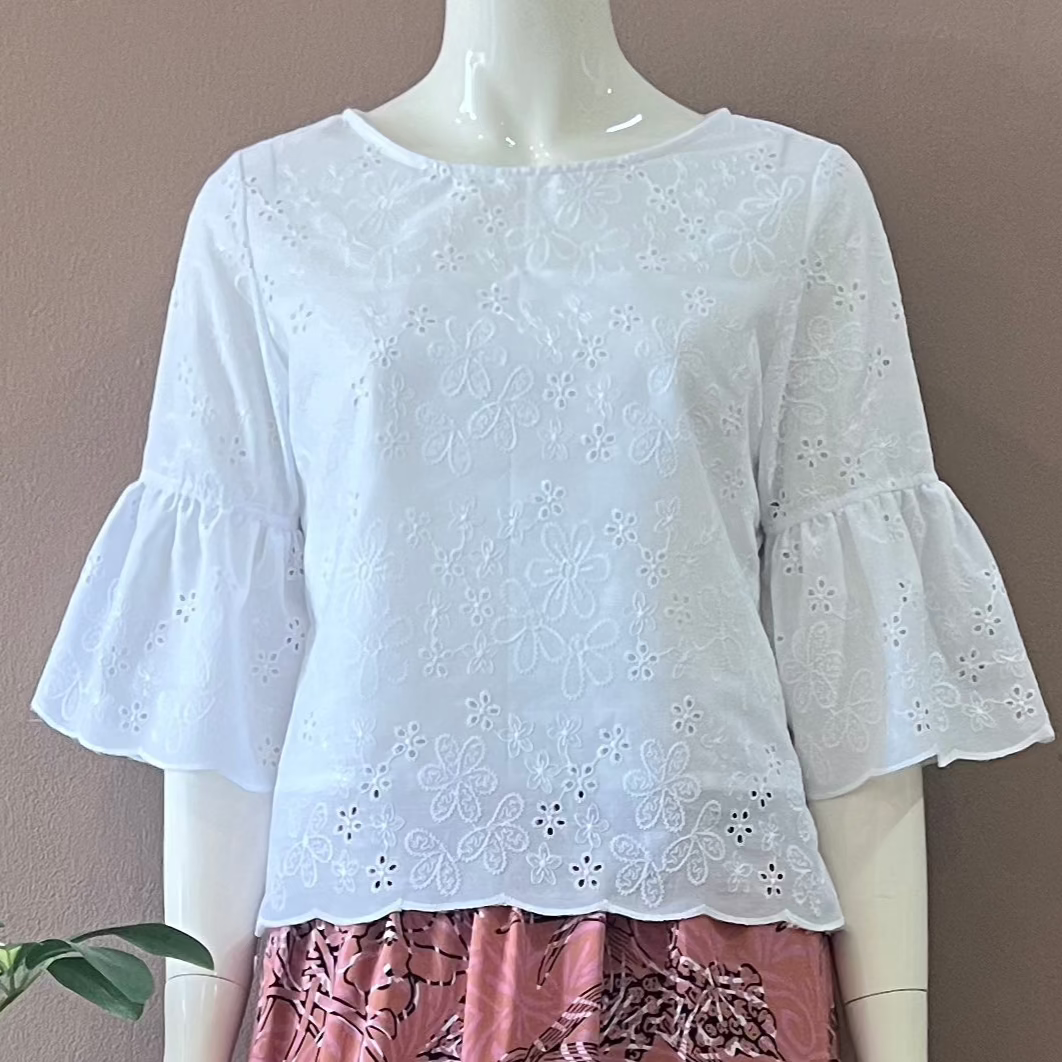 Ruffle Sleeve Top Template