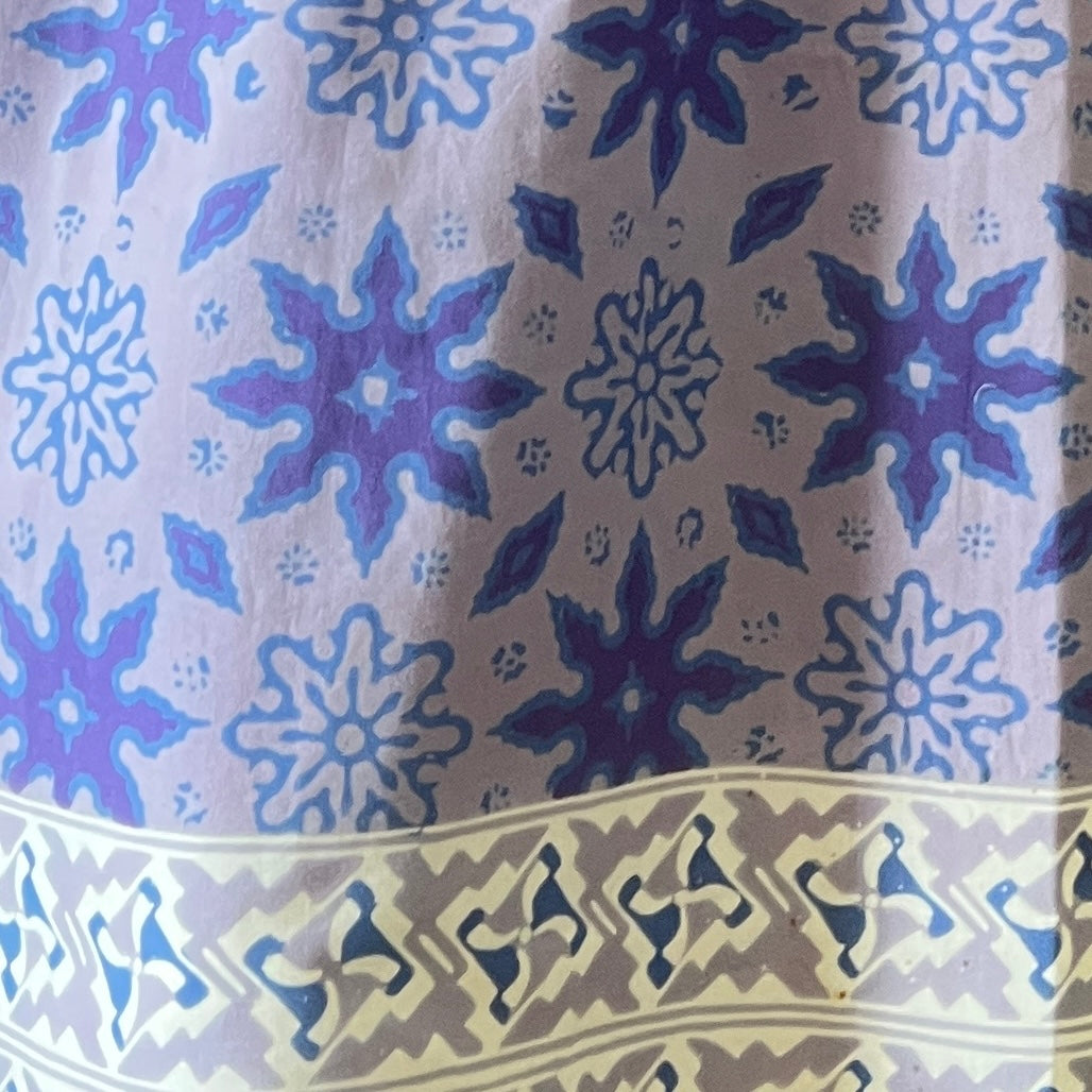 Gathered Waist Midi Dress - XS