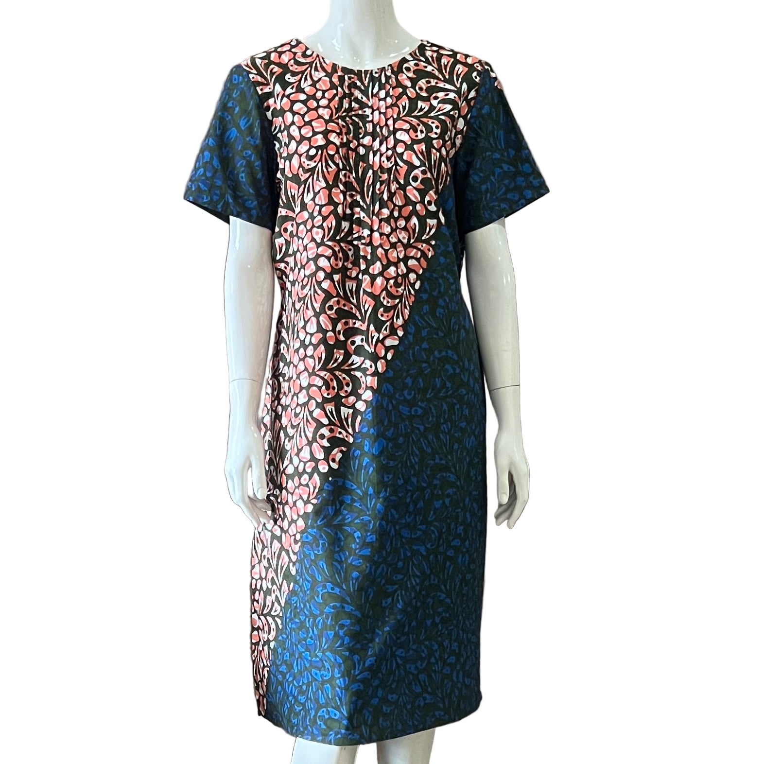 Front Pintuck Dress - L