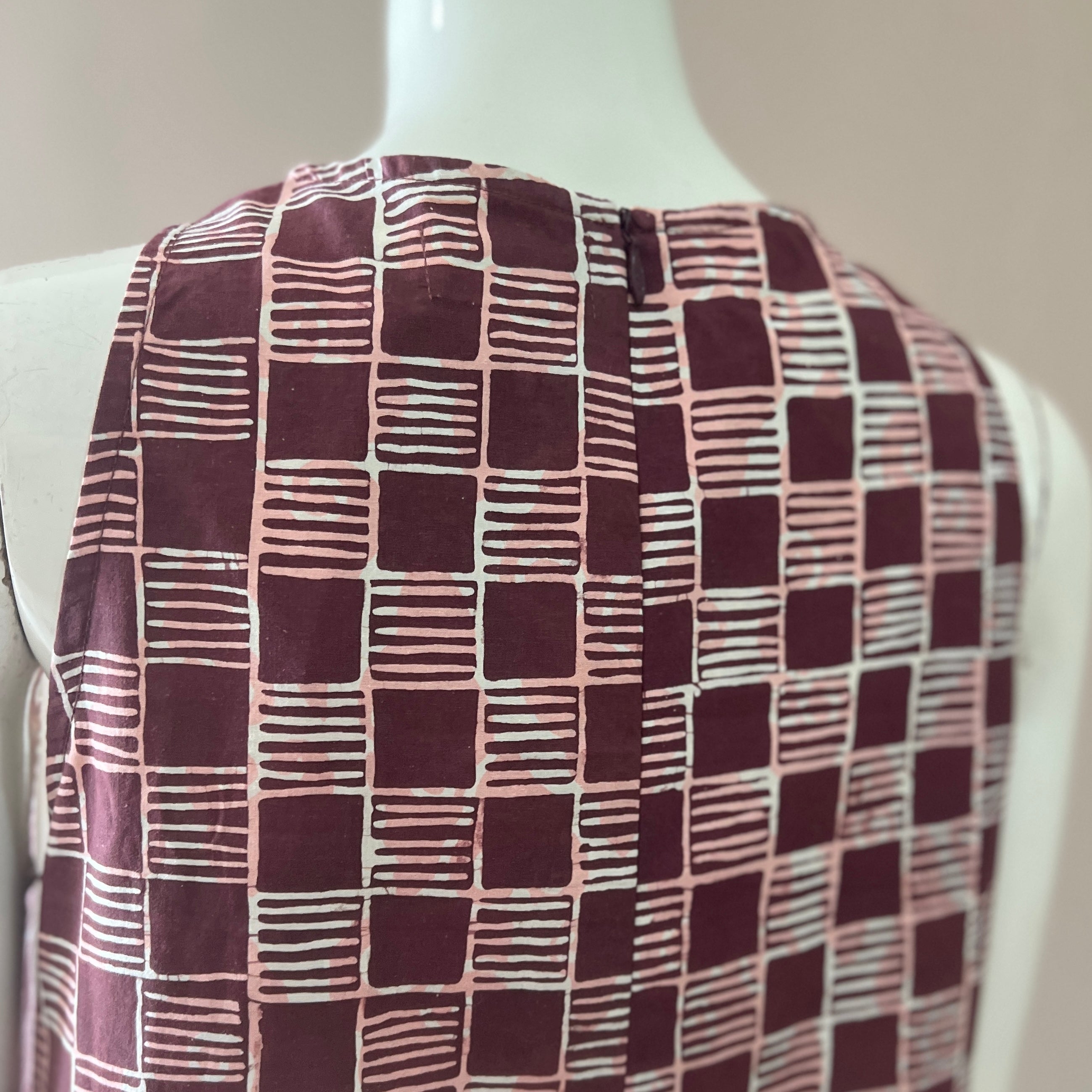 Ruffle Neck Tunic - XS