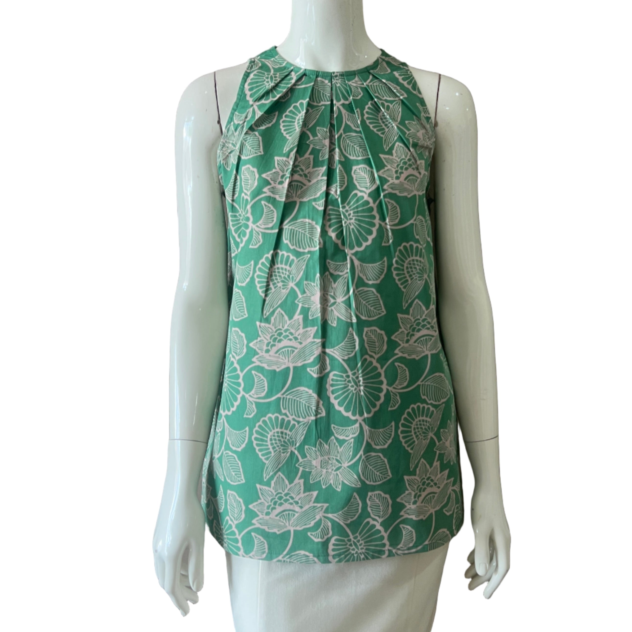 Ruffle Neck Tunic - XS