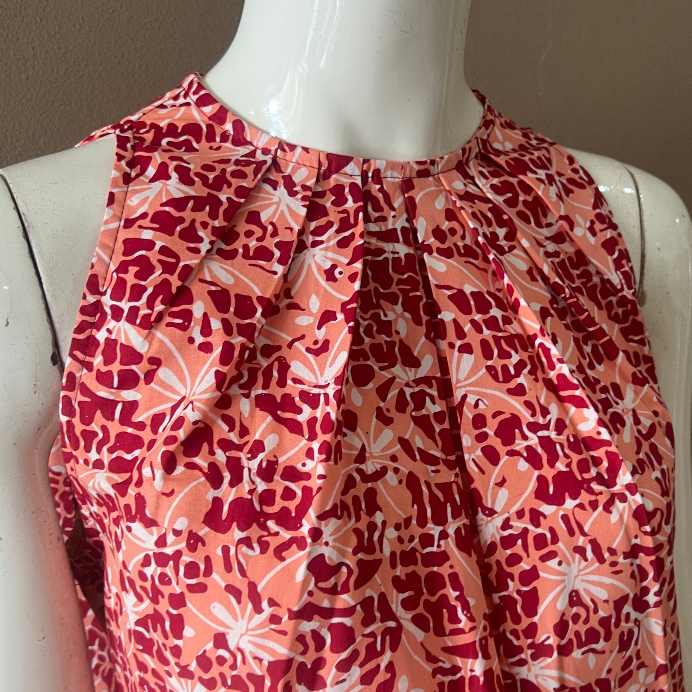Ruffle Neck Tunic - S