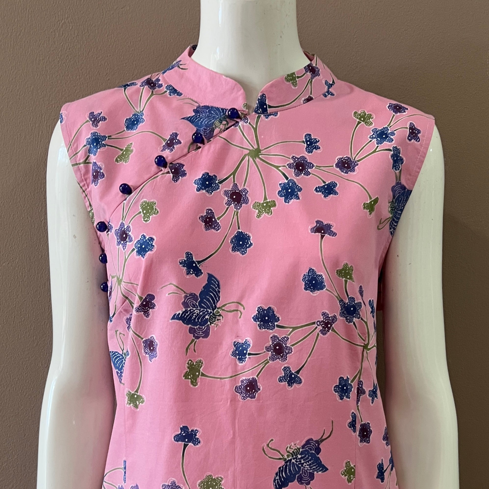 Classic Cheongsam Maxi Dress - XL
