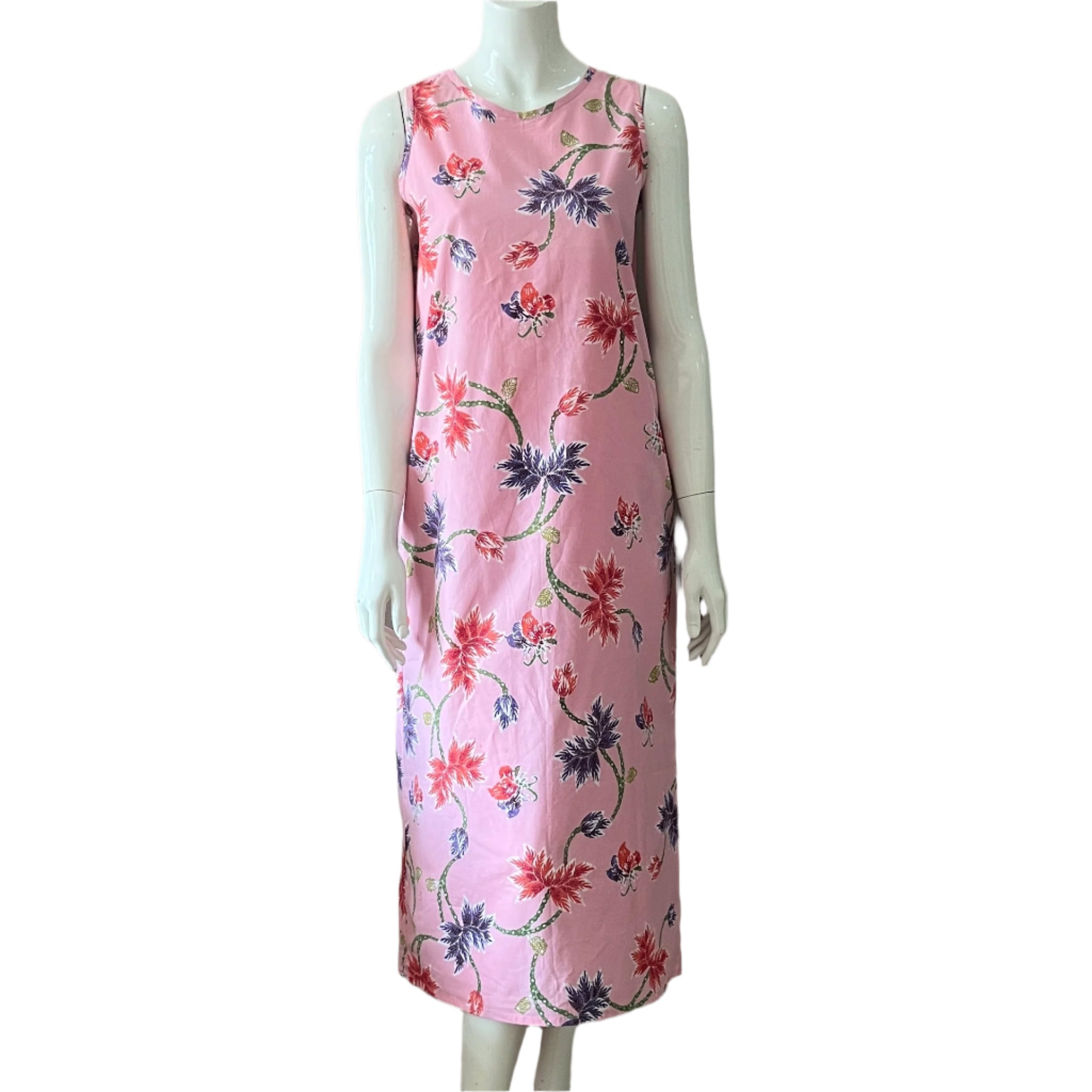 Reversible Batik Maxi Dress - XS