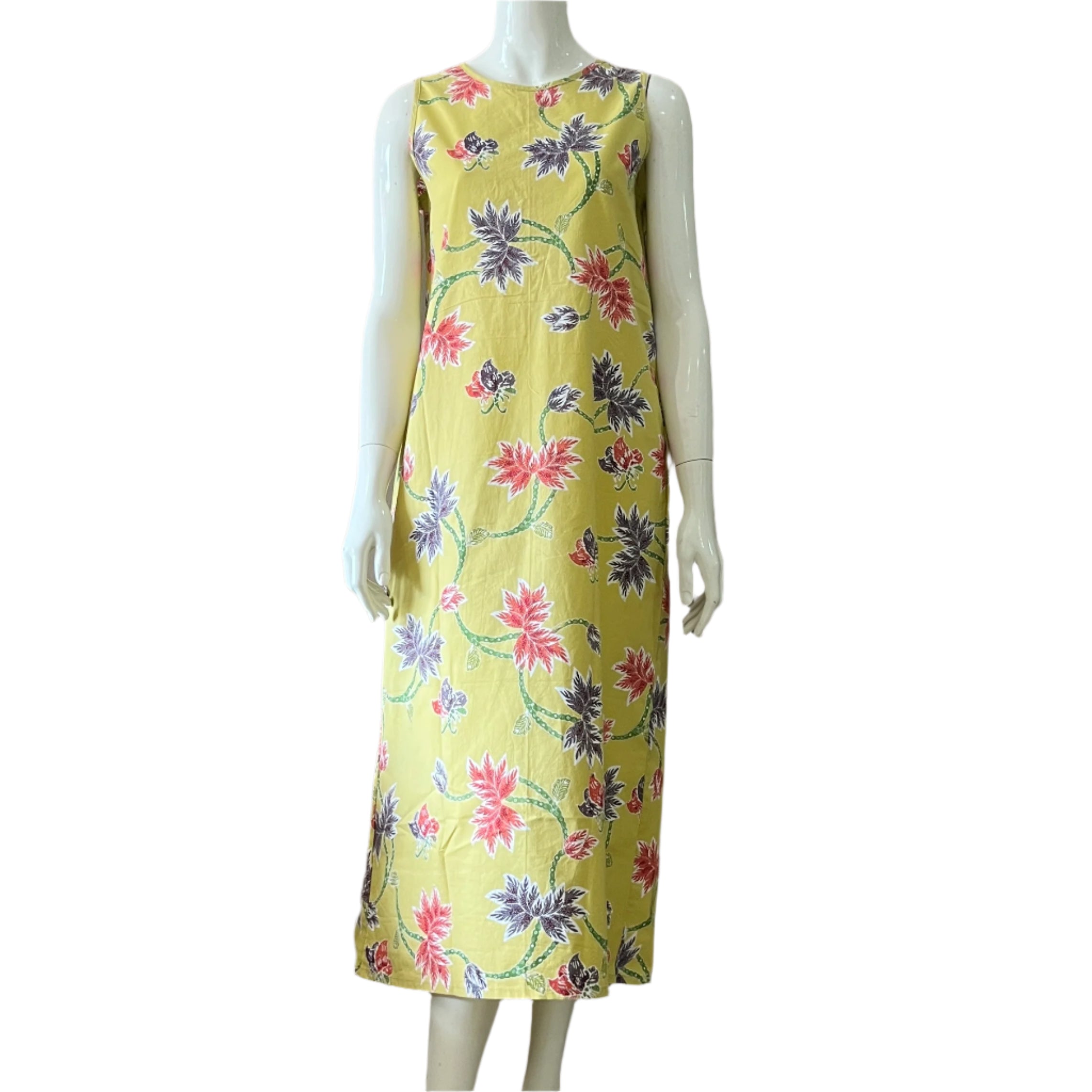 Reversible Batik Maxi Dress - S