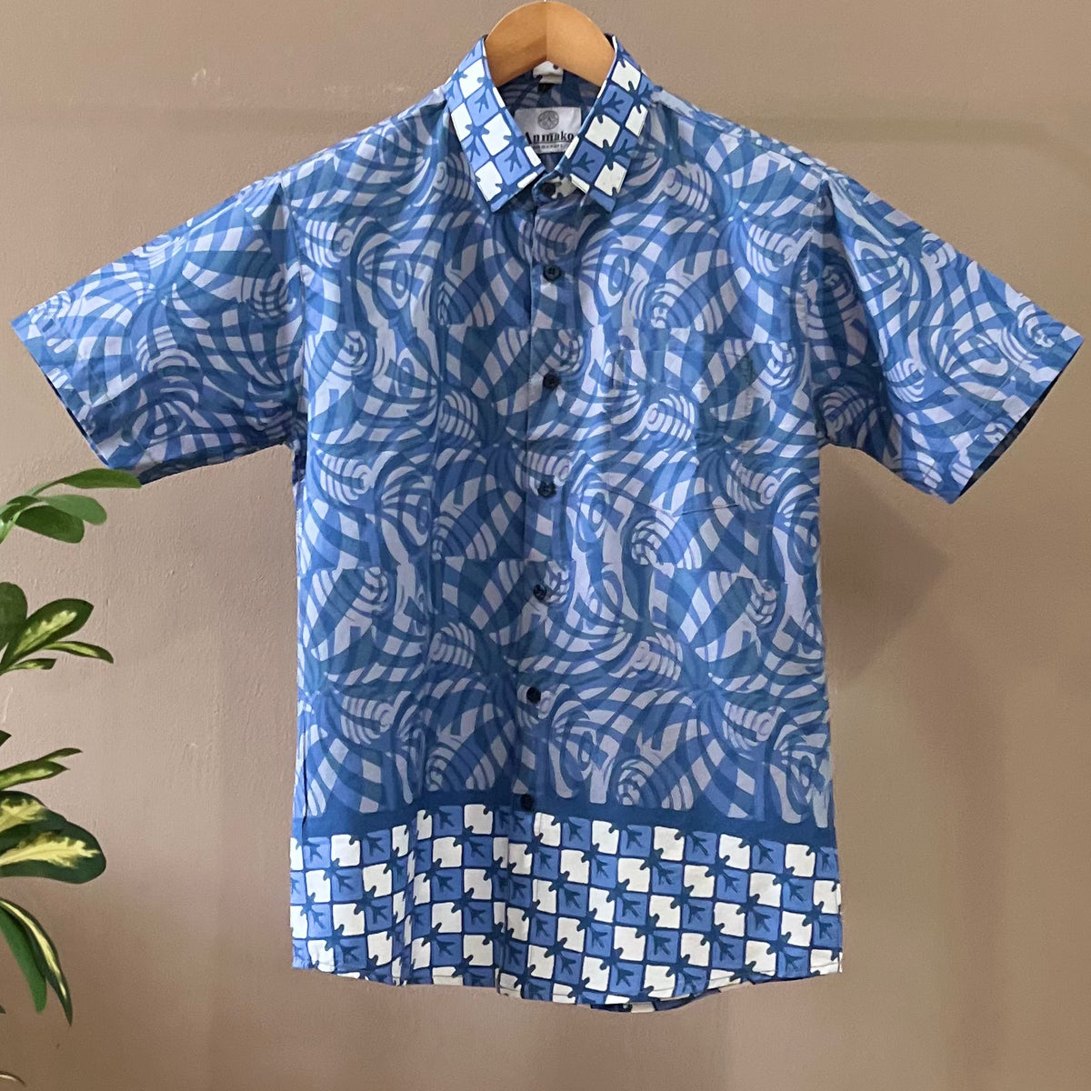 Batik Men's Short Sleeve Shirt - XXL