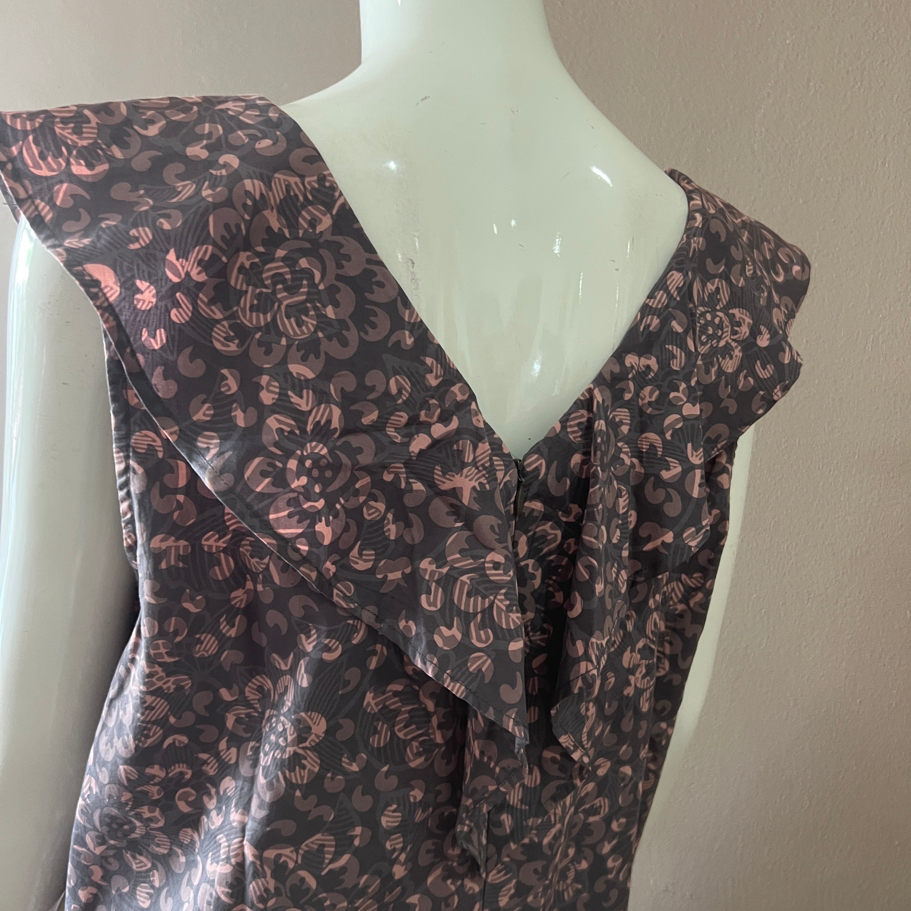 Summer Beach Maxi Dress - L