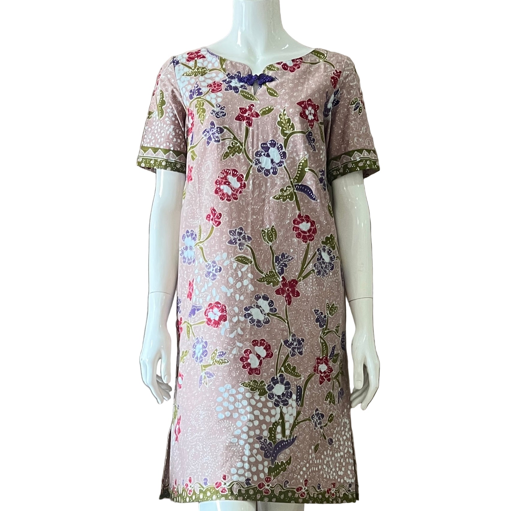 Batik Tulis Classic Pankou Dress - XS