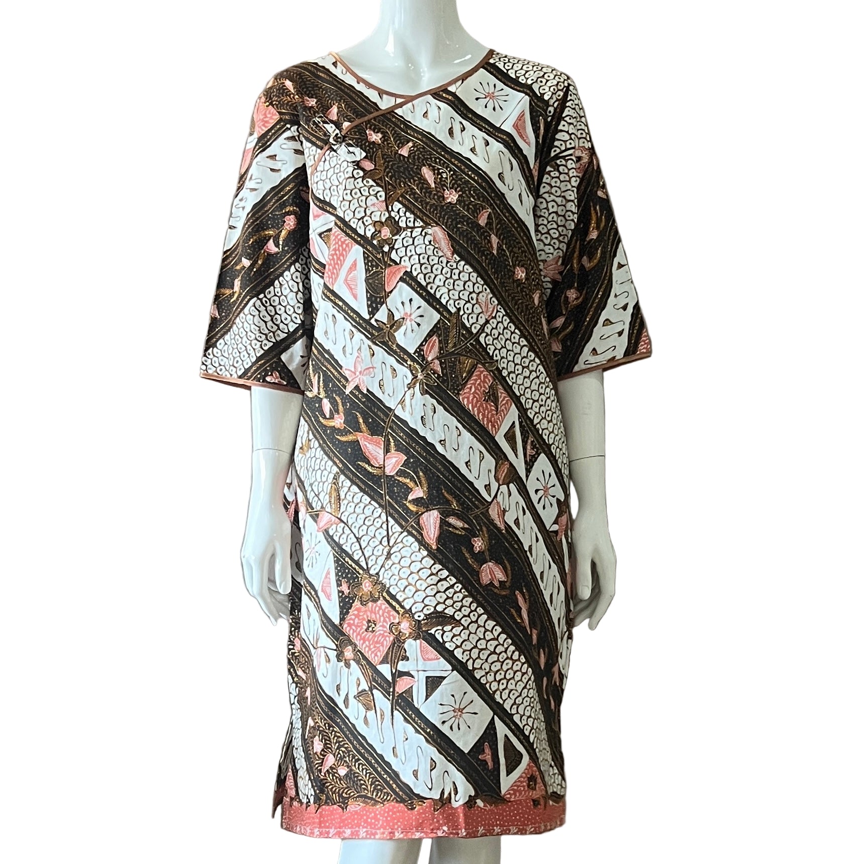 Classic Pankou 3/4 Sleeve Dress - L