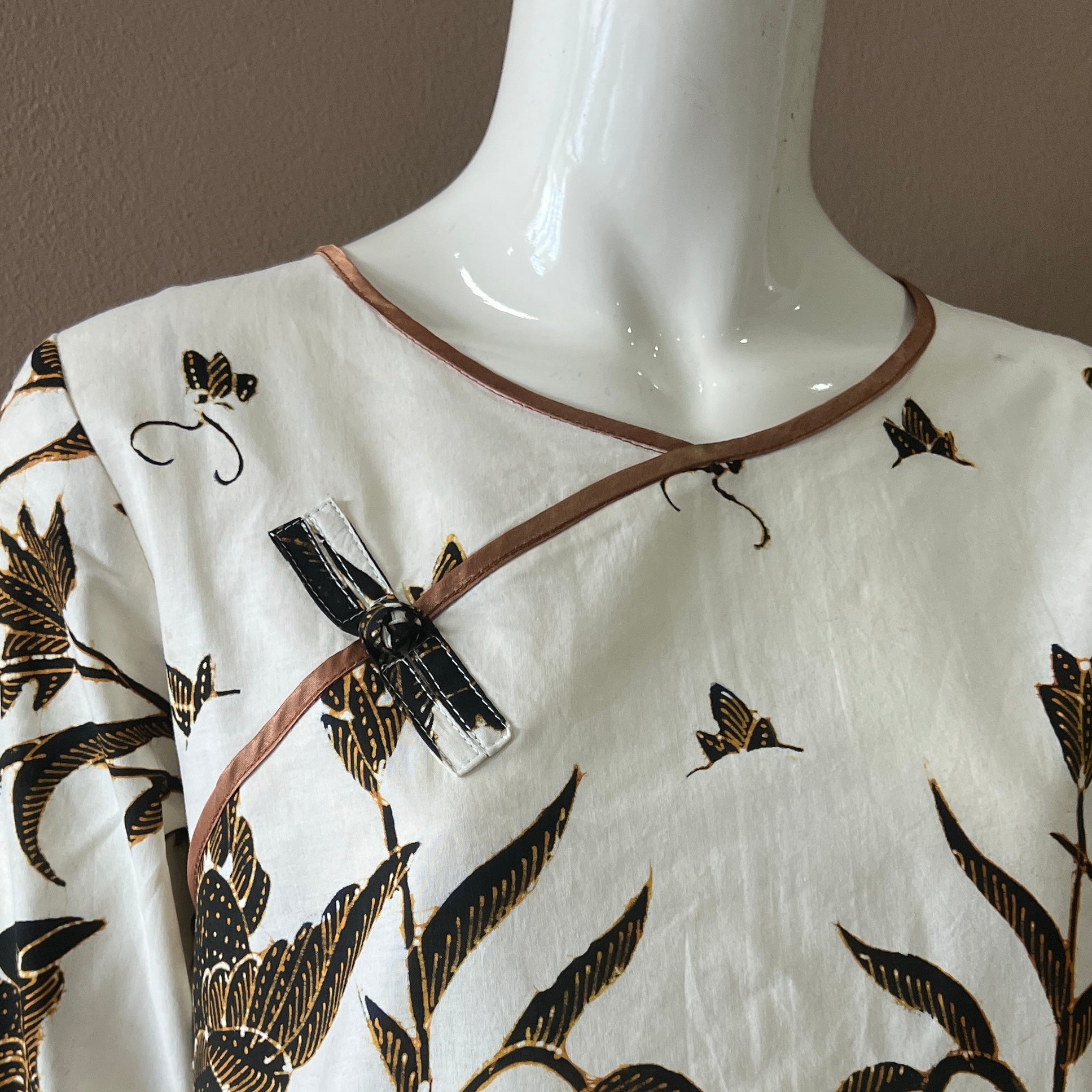 Classic Pankou 3/4 SleeveDress - S