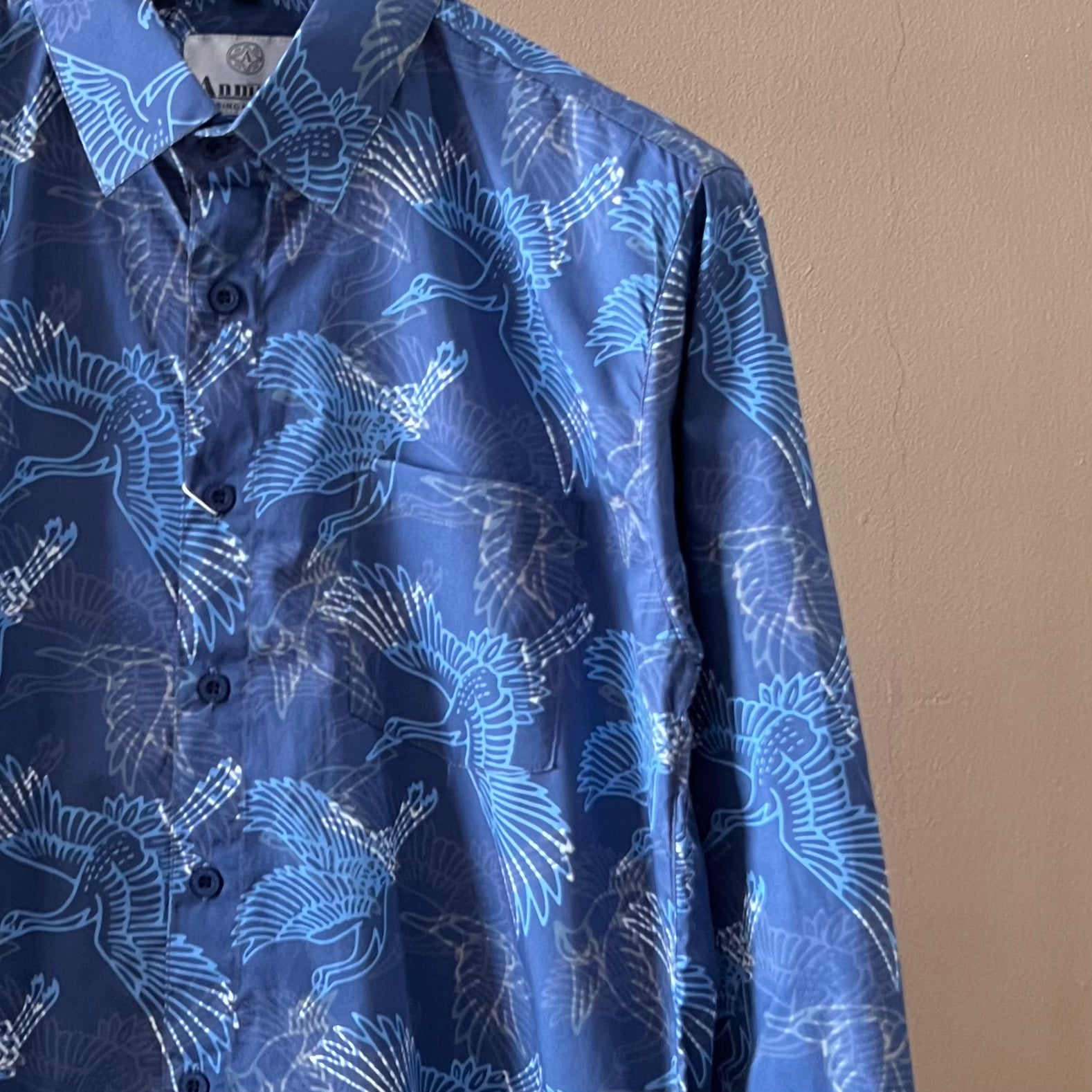 Batik Men's Long Sleeve Shirt