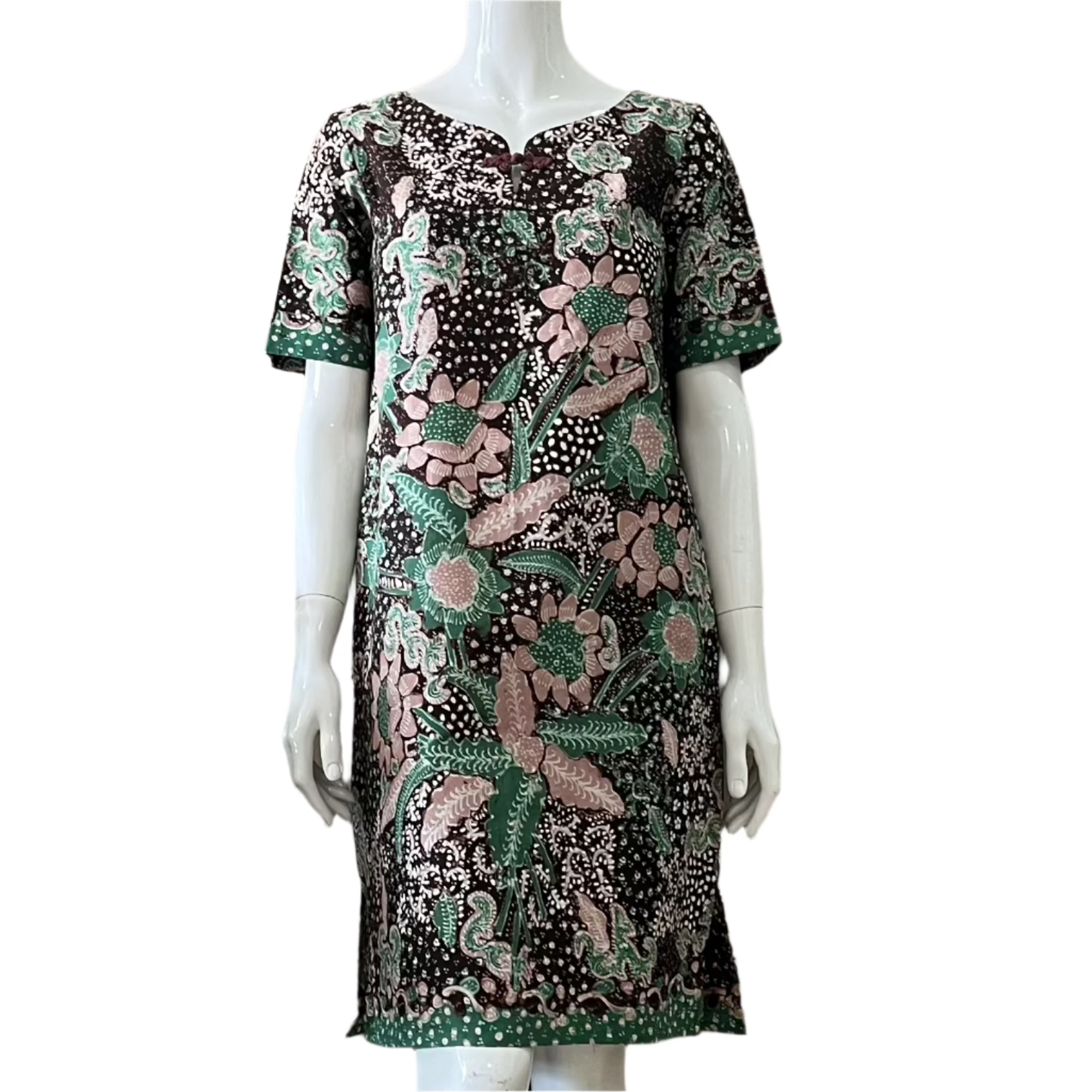 Batik Tulis Classic Pankou Dress - S