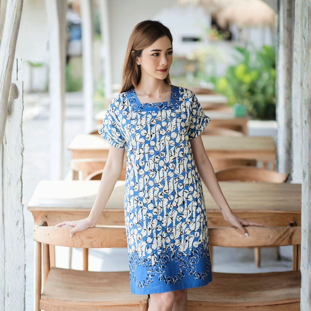 Square Neck Dress