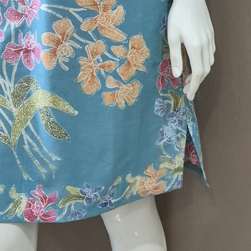 Classic Pankou Flip Sleeve Dress - XS